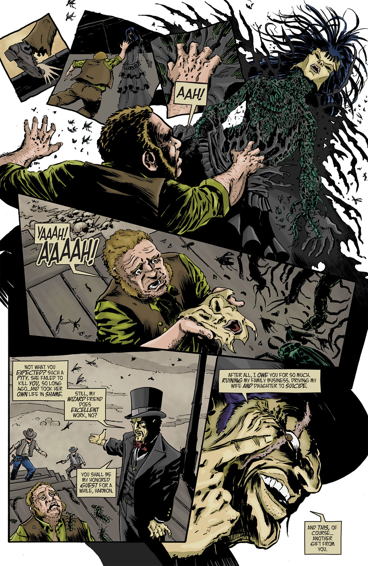 Read online Deadlands: Black Water comic -  Issue # Full - 21