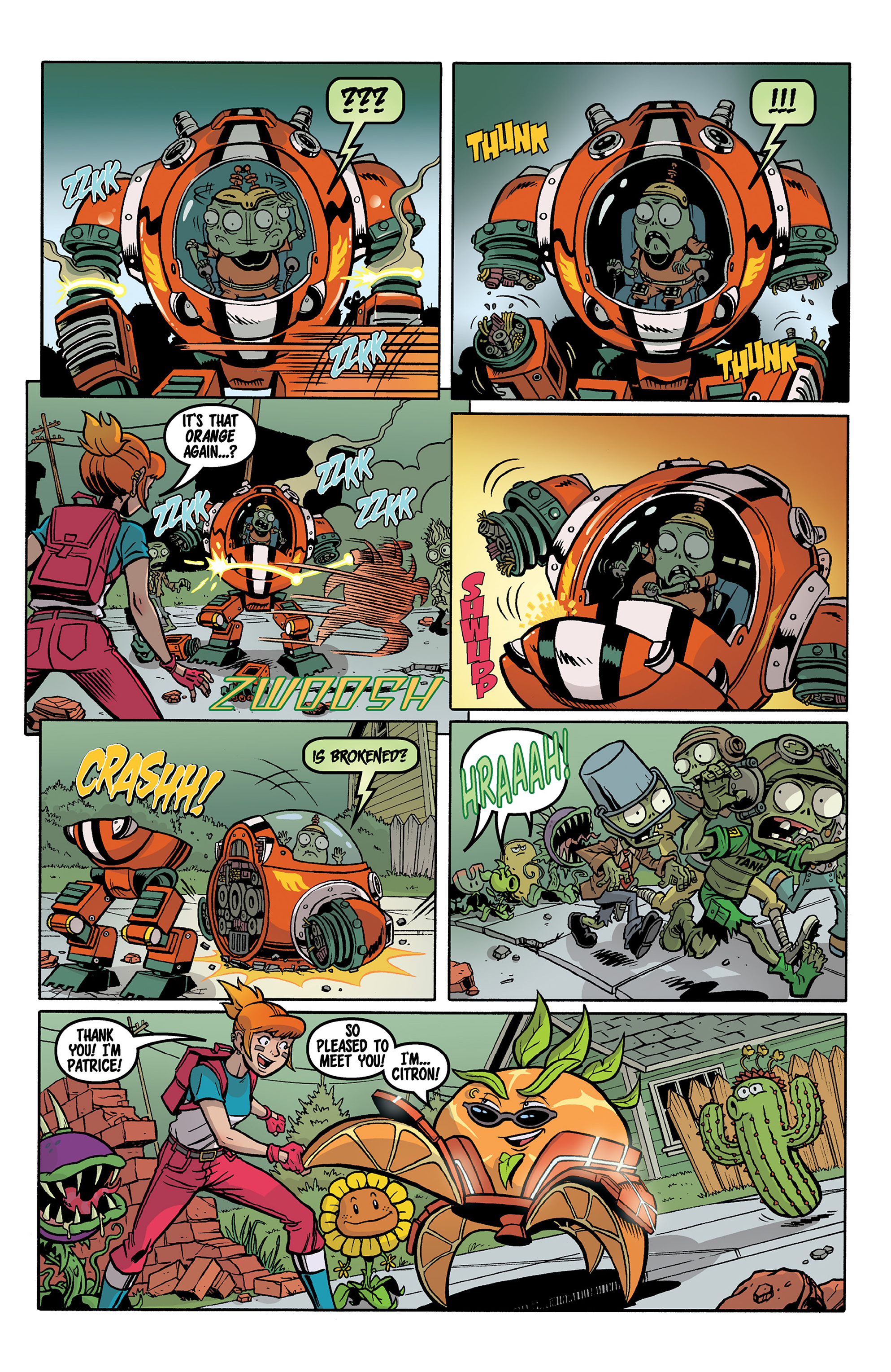 Read online Plants vs. Zombies: Garden Warfare comic -  Issue #2 - 16