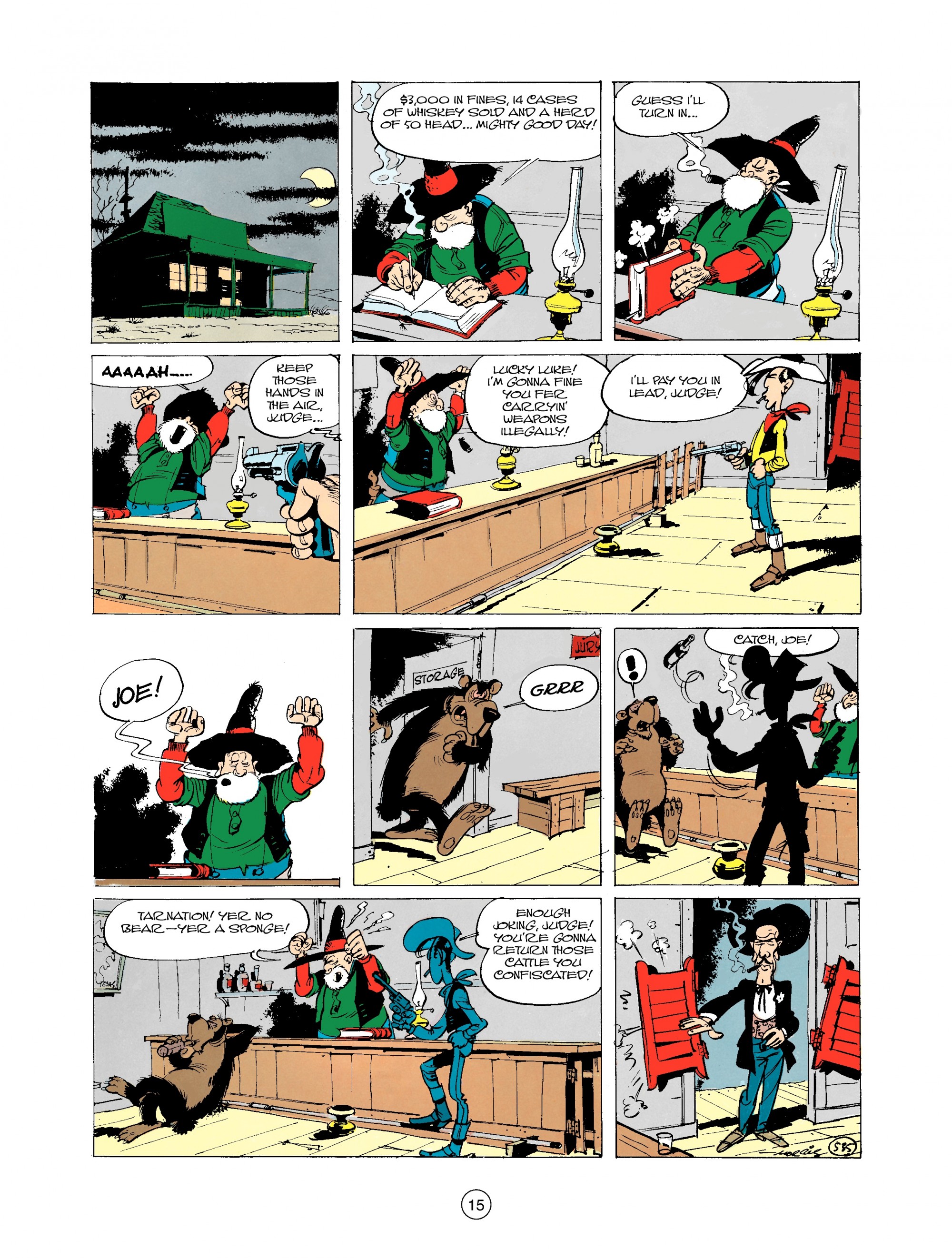 Read online A Lucky Luke Adventure comic -  Issue #24 - 15