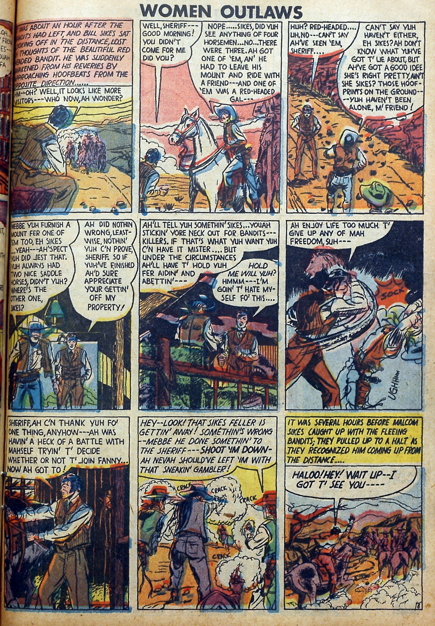 Read online Women Outlaws comic -  Issue #5 - 8