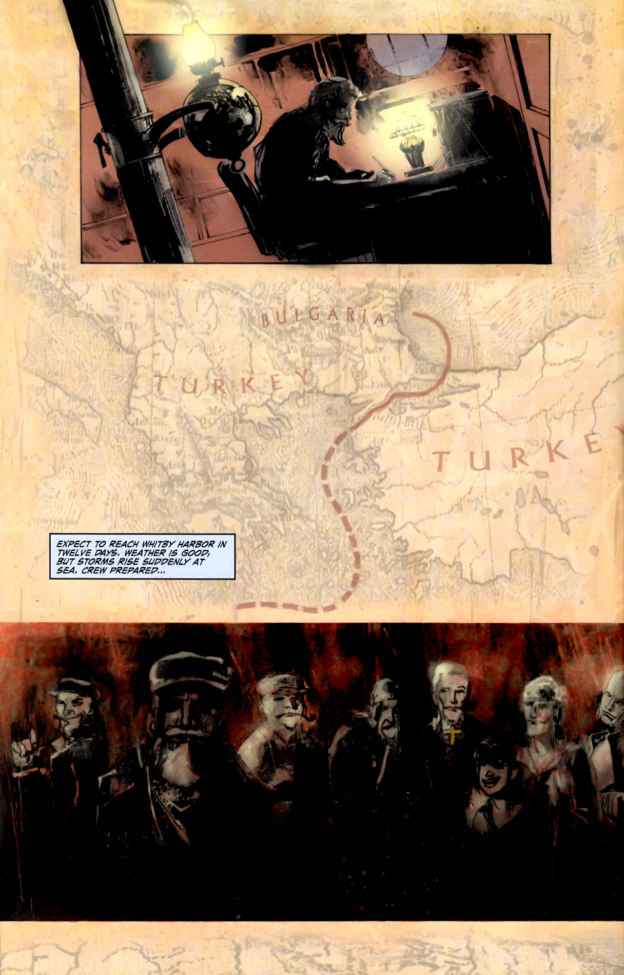 Read online Bram Stoker's Death Ship comic -  Issue #1 - 10