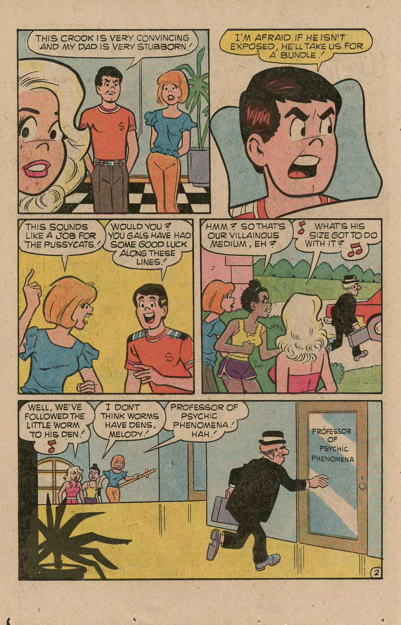 Read online Archie's TV Laugh-Out comic -  Issue #62 - 14