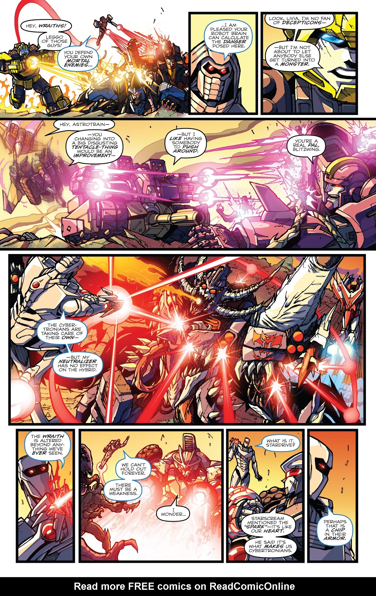 Read online ROM vs. Transformers: Shining Armor comic -  Issue #5 - 8