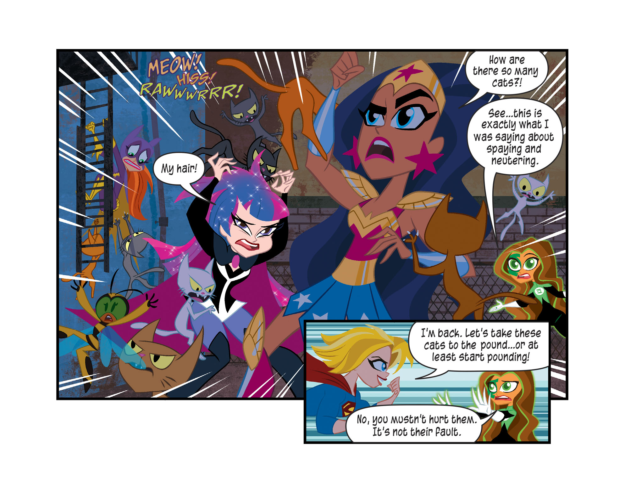 Read online DC Super Hero Girls: Weird Science comic -  Issue #8 - 21