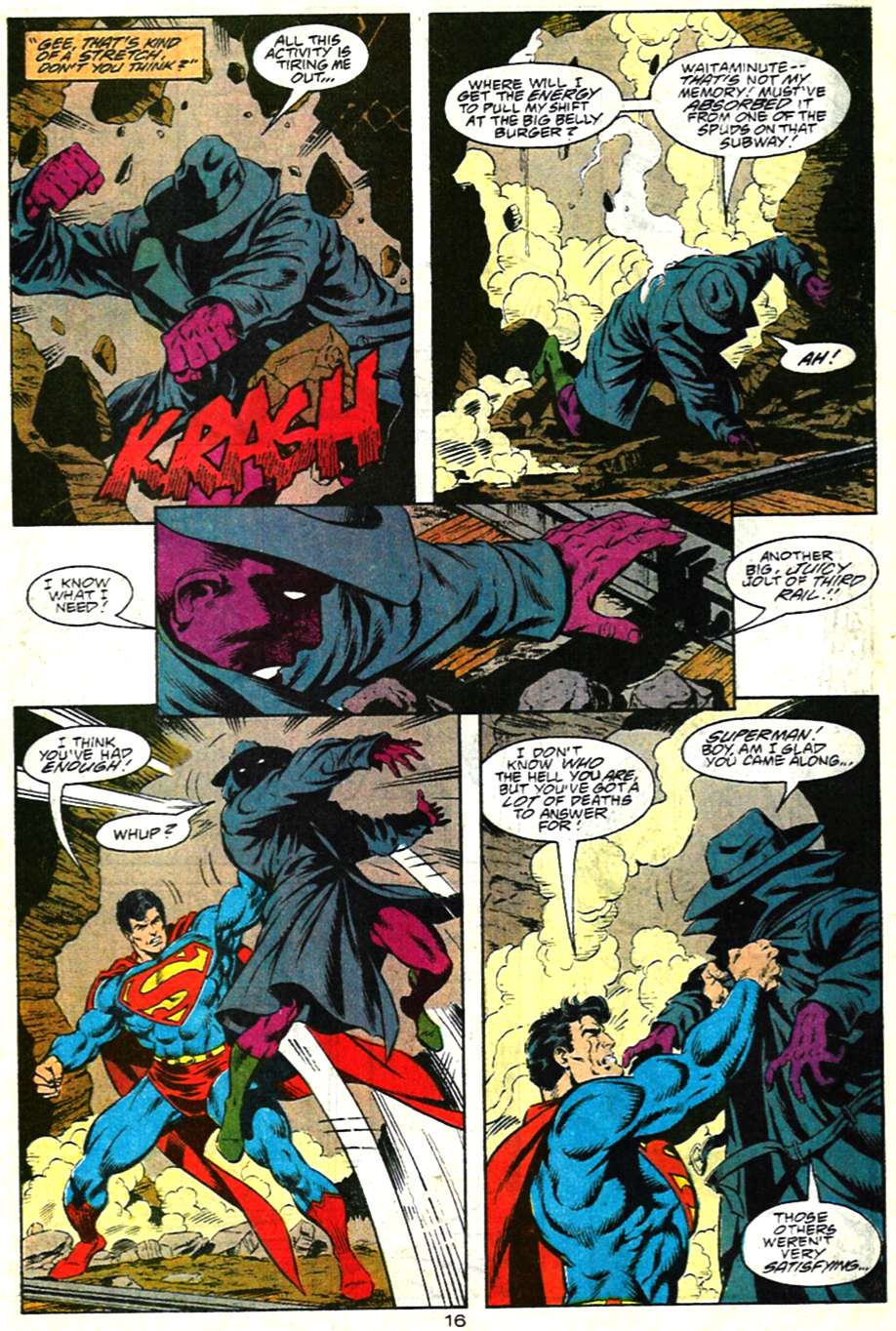 Read online Adventures of Superman (1987) comic -  Issue #481 - 17