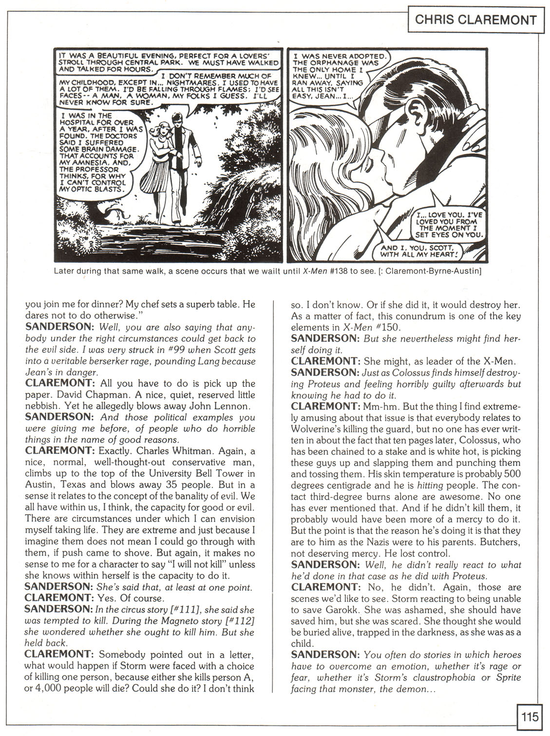 Read online The X-Men Companion comic -  Issue #1 - 115