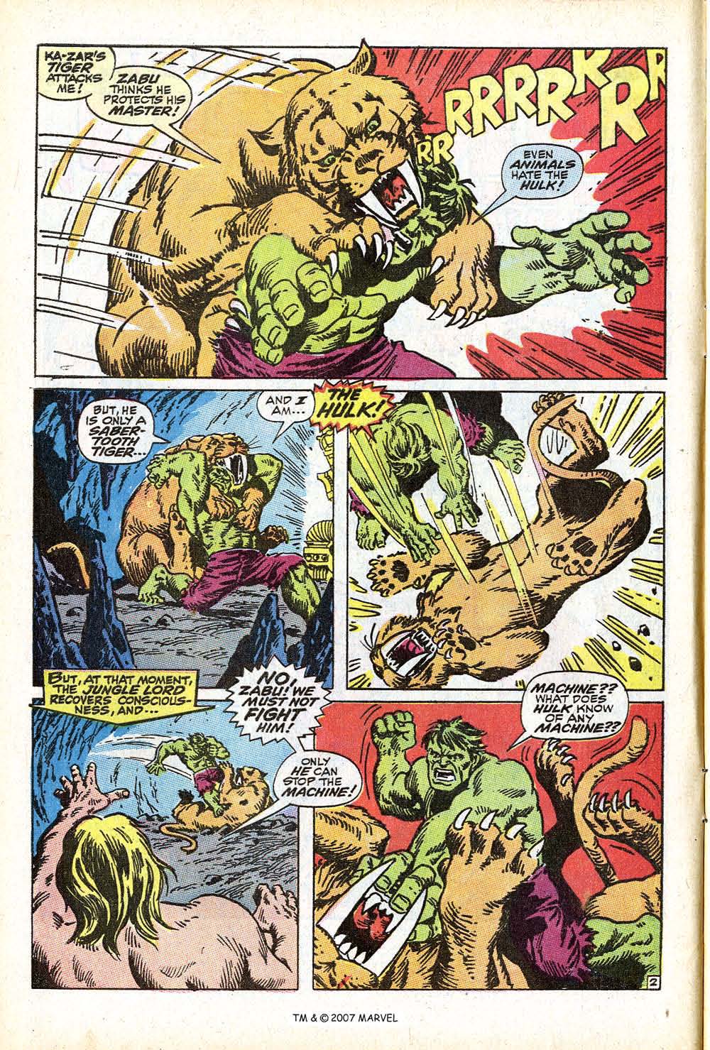 Read online The Incredible Hulk (1968) comic -  Issue #110 - 4