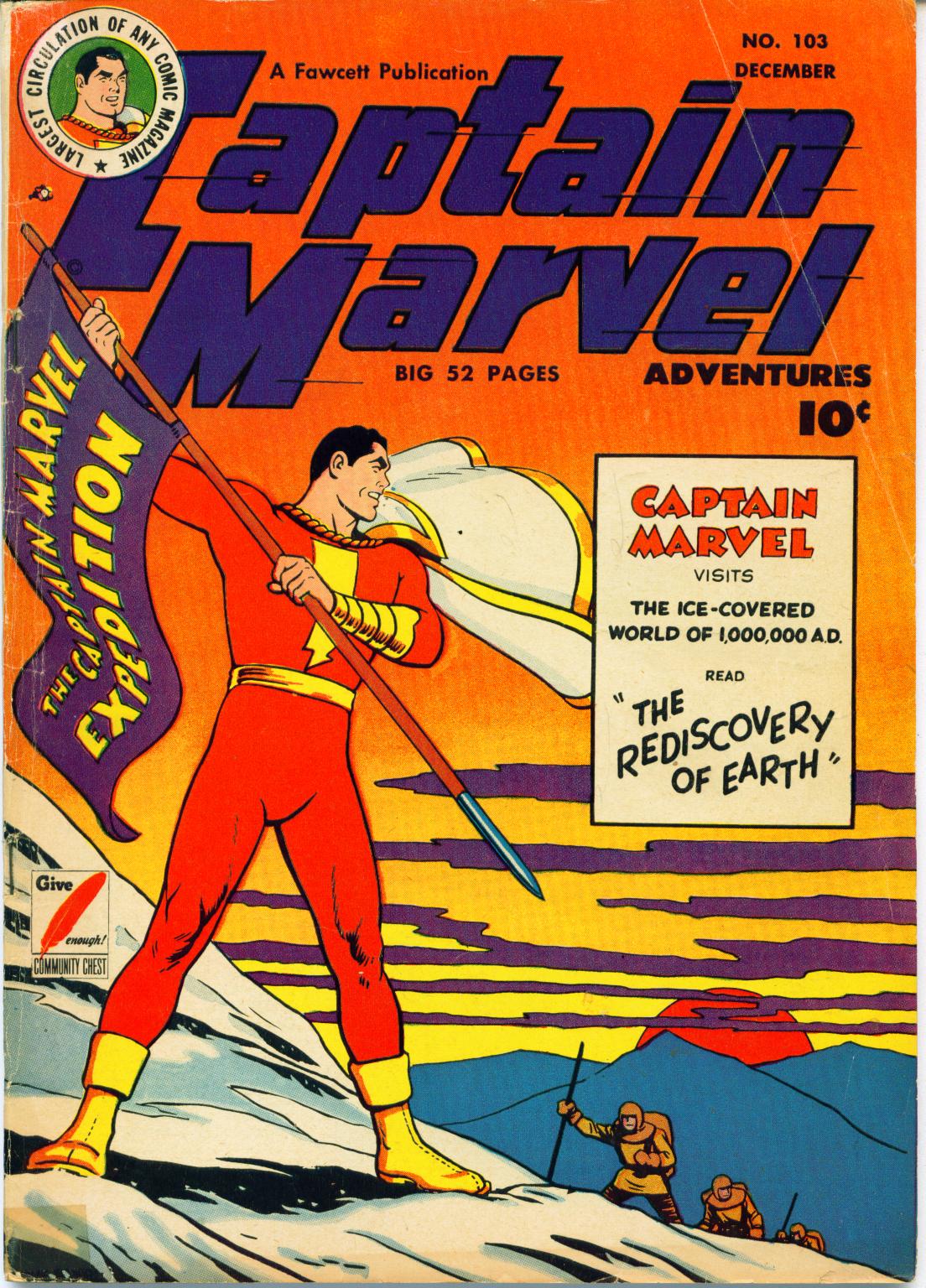 Read online Captain Marvel Adventures comic -  Issue #103 - 1