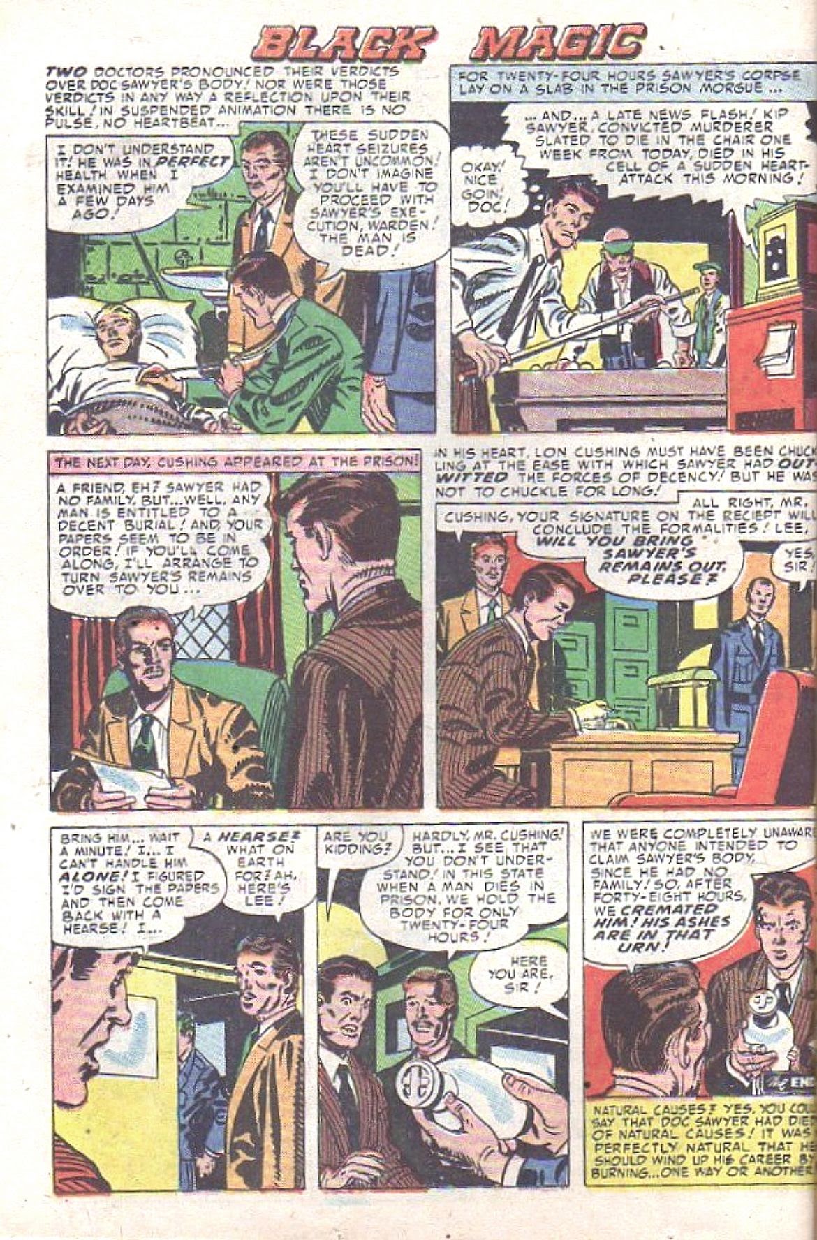 Read online Black Magic (1950) comic -  Issue #18 - 30