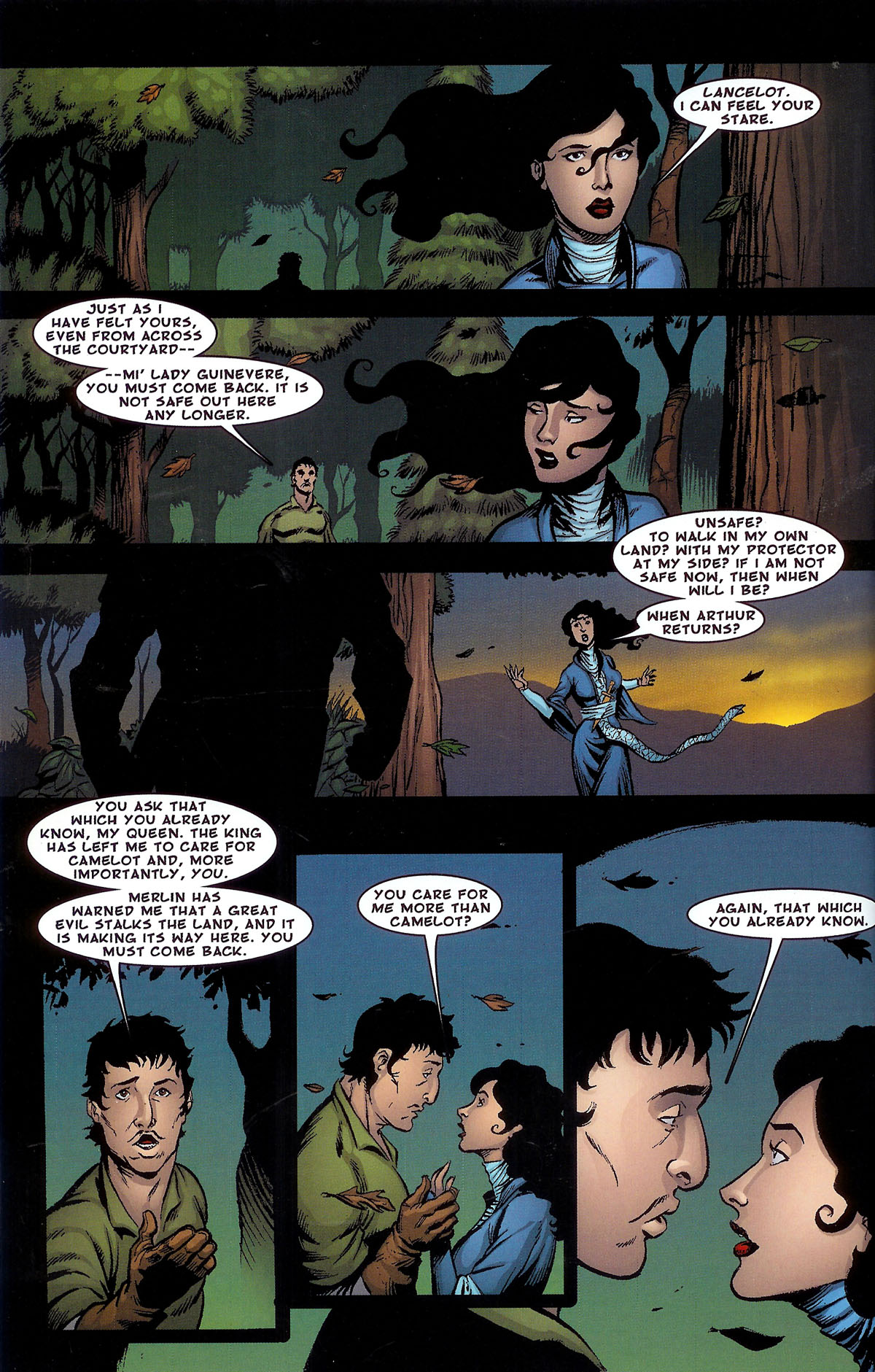 Read online Dracula vs King Arthur comic -  Issue #2 - 4