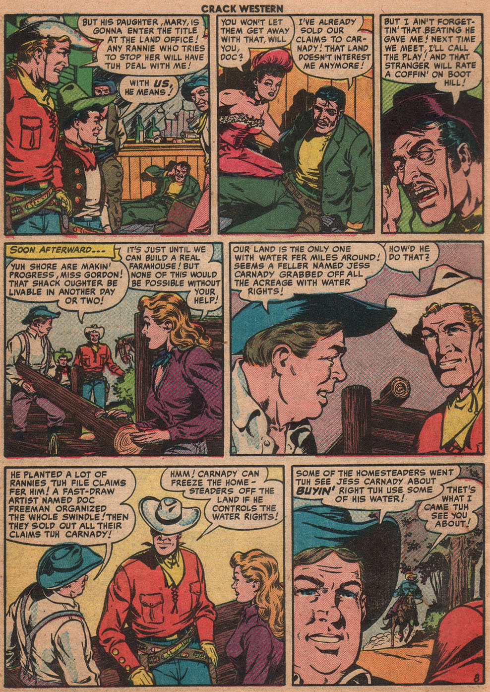 Read online Crack Western comic -  Issue #73 - 11