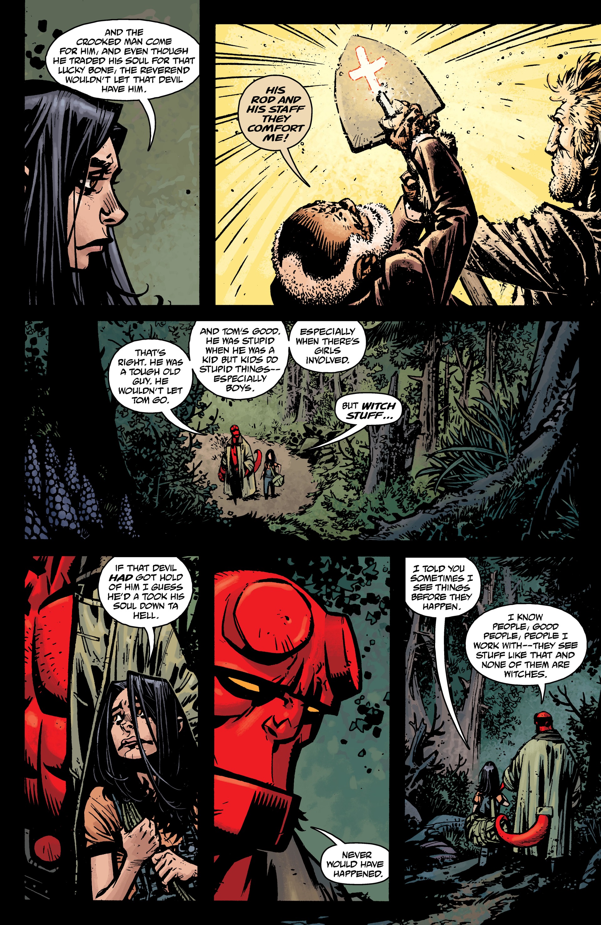 Read online Hellboy and the B.P.R.D.: The Return of Effie Kolb and Others comic -  Issue # TPB (Part 1) - 20