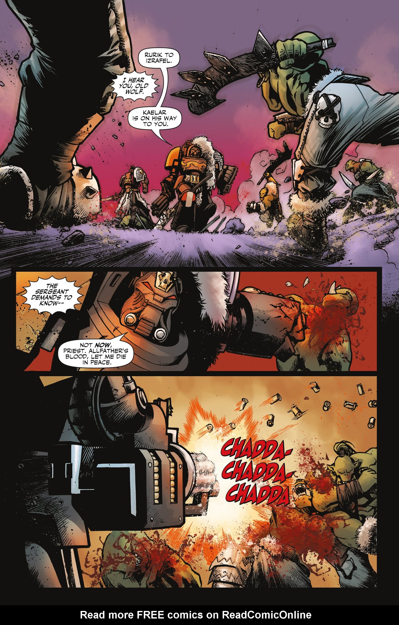 Read online Warhammer 40,000 Deathwatch comic -  Issue #3 - 18