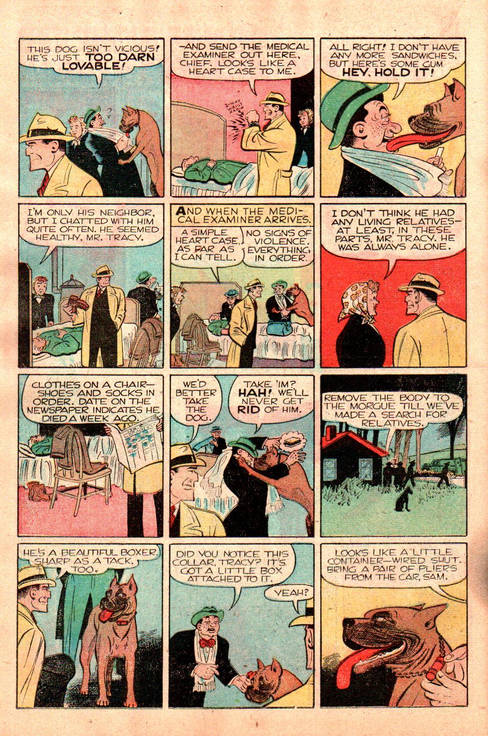 Read online Dick Tracy comic -  Issue #59 - 16