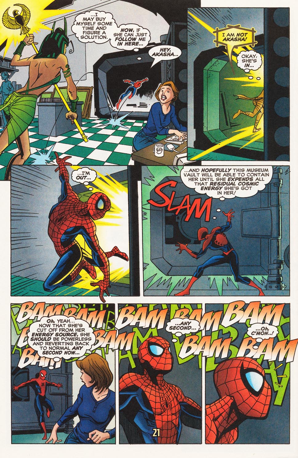 Read online The Sensational Spider-Man (1996) comic -  Issue #19 - 23