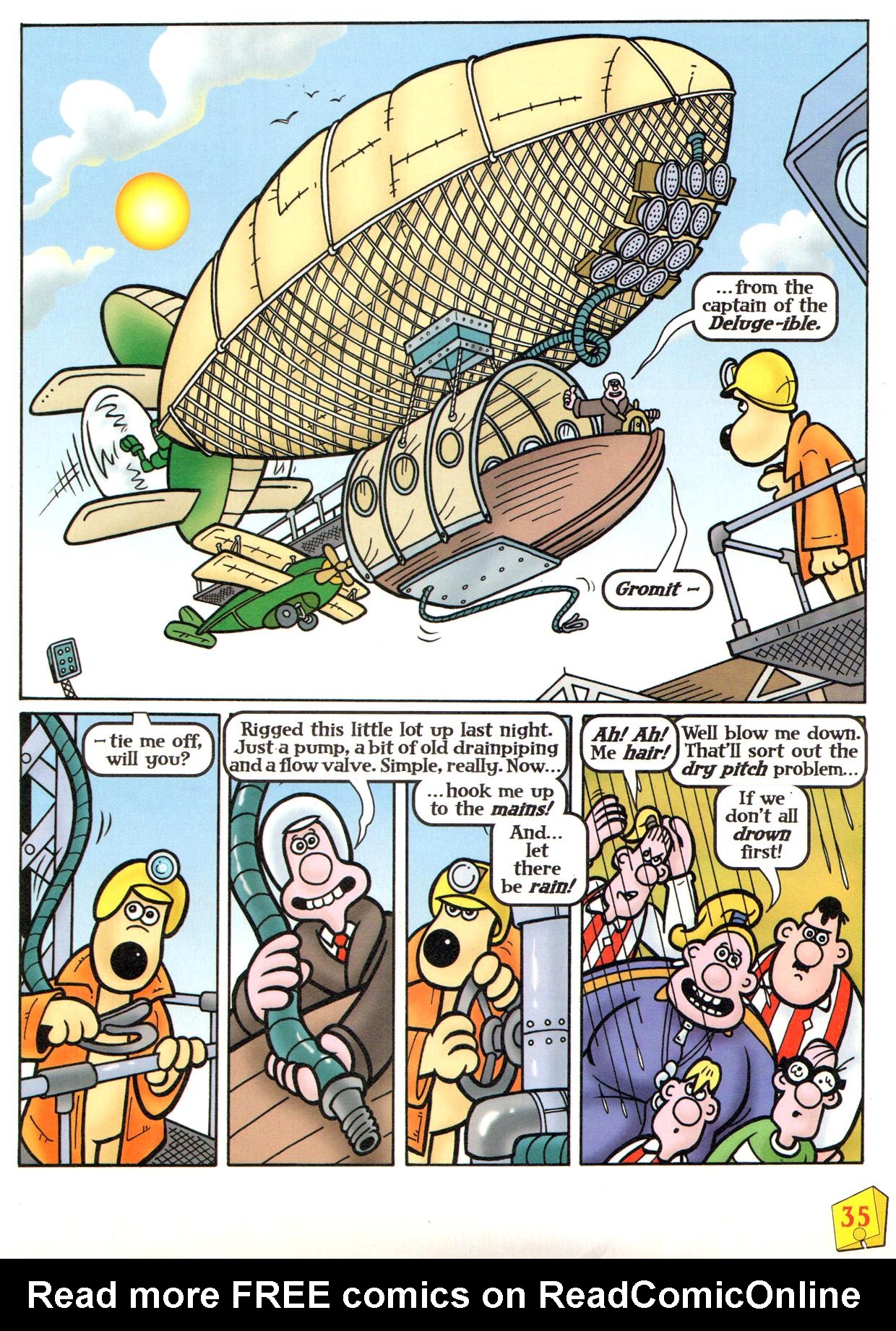 Read online Wallace & Gromit Comic comic -  Issue #10 - 33