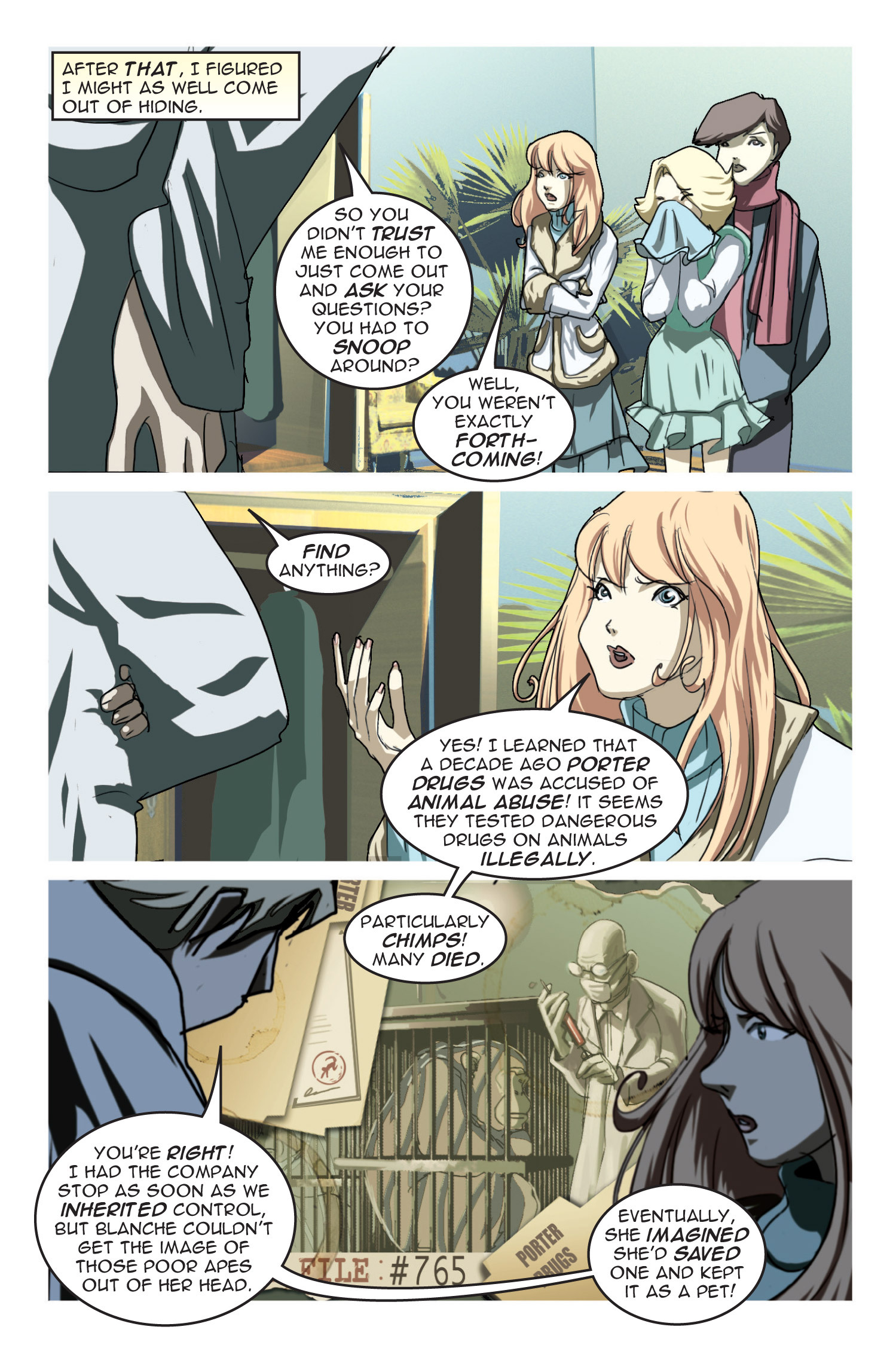 Read online Nancy Drew comic -  Issue #6 - 35