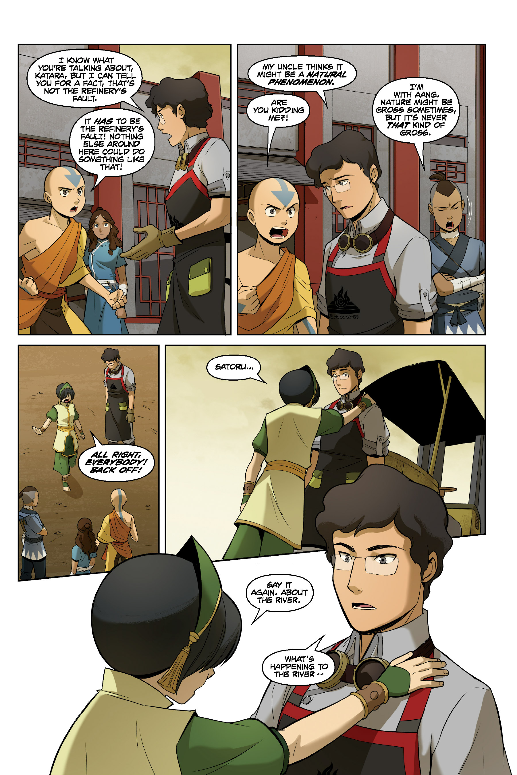 Read online Nickelodeon Avatar: The Last Airbender - The Rift comic -  Issue # _Omnibus (Part 1) - 62