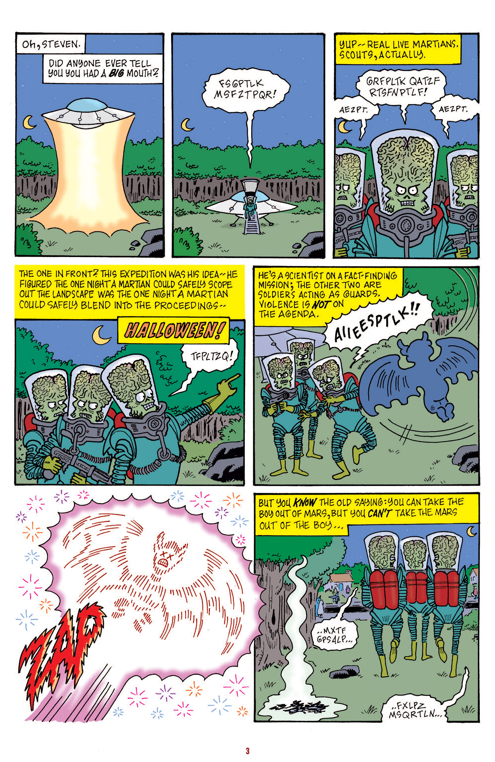 Read online Mars Attacks the Holidays comic -  Issue # Full - 6