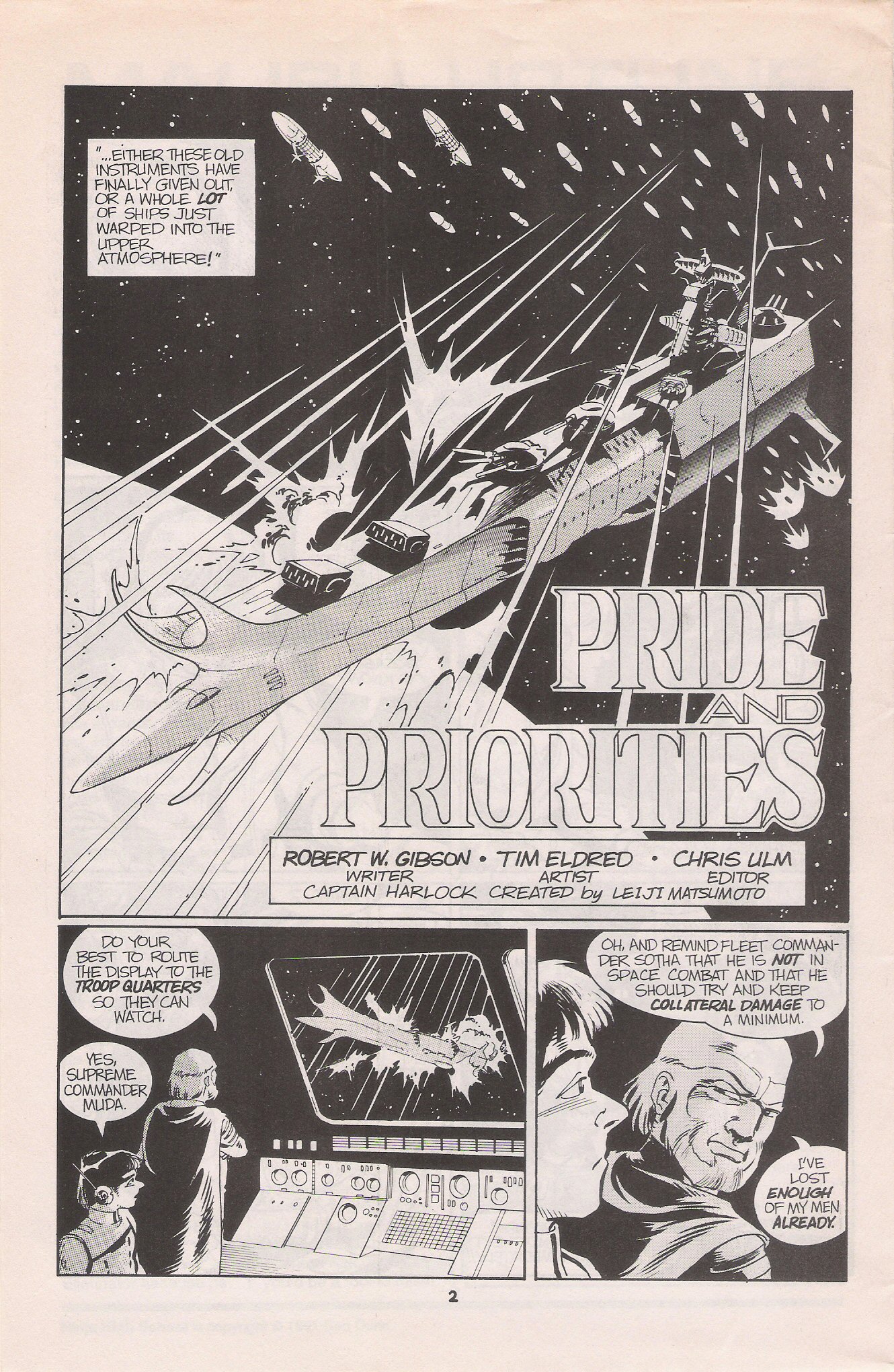 Read online Captain Harlock: Deathshadow Rising comic -  Issue #6 - 4