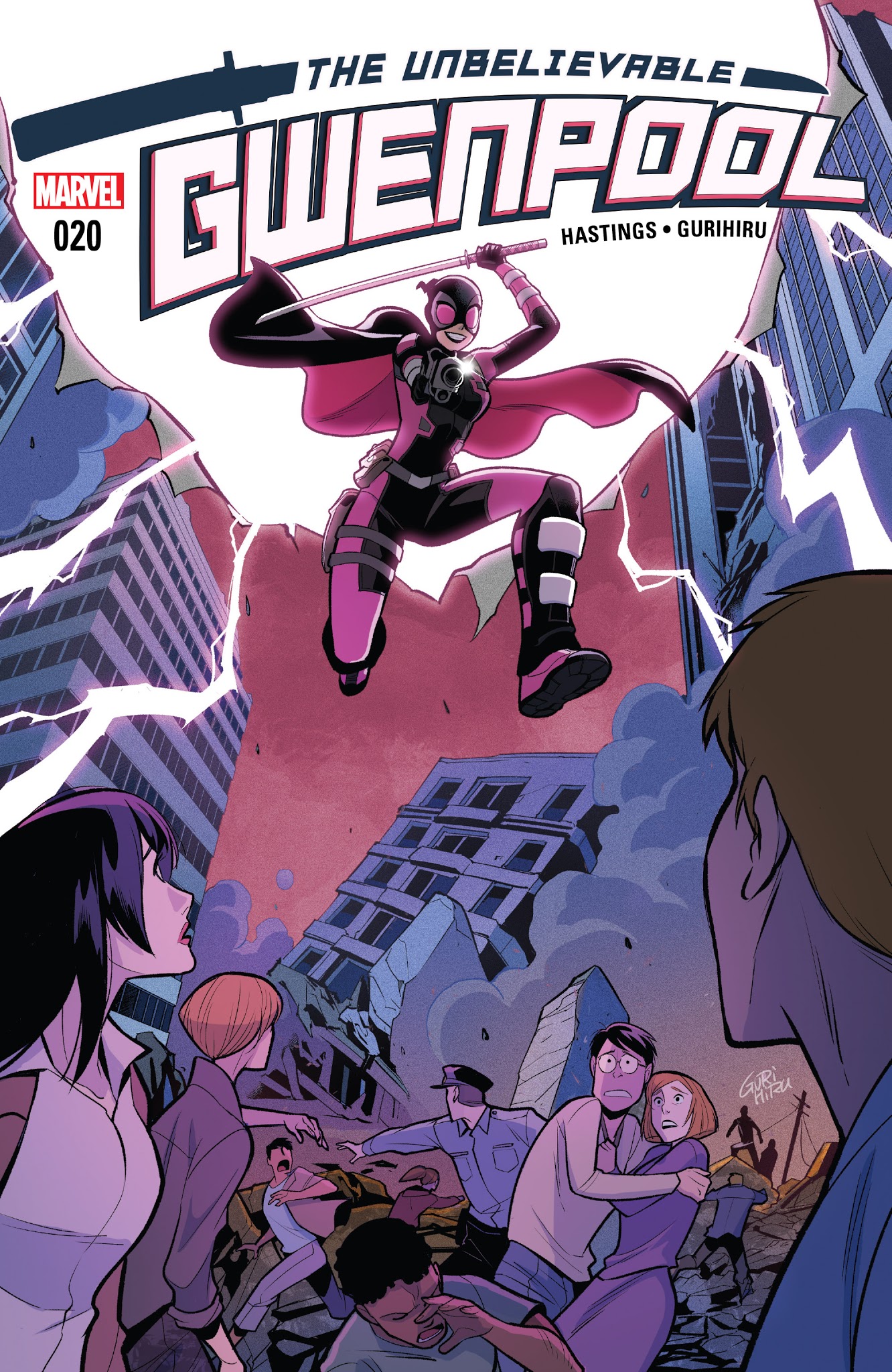 Read online The Unbelievable Gwenpool comic -  Issue #20 - 1
