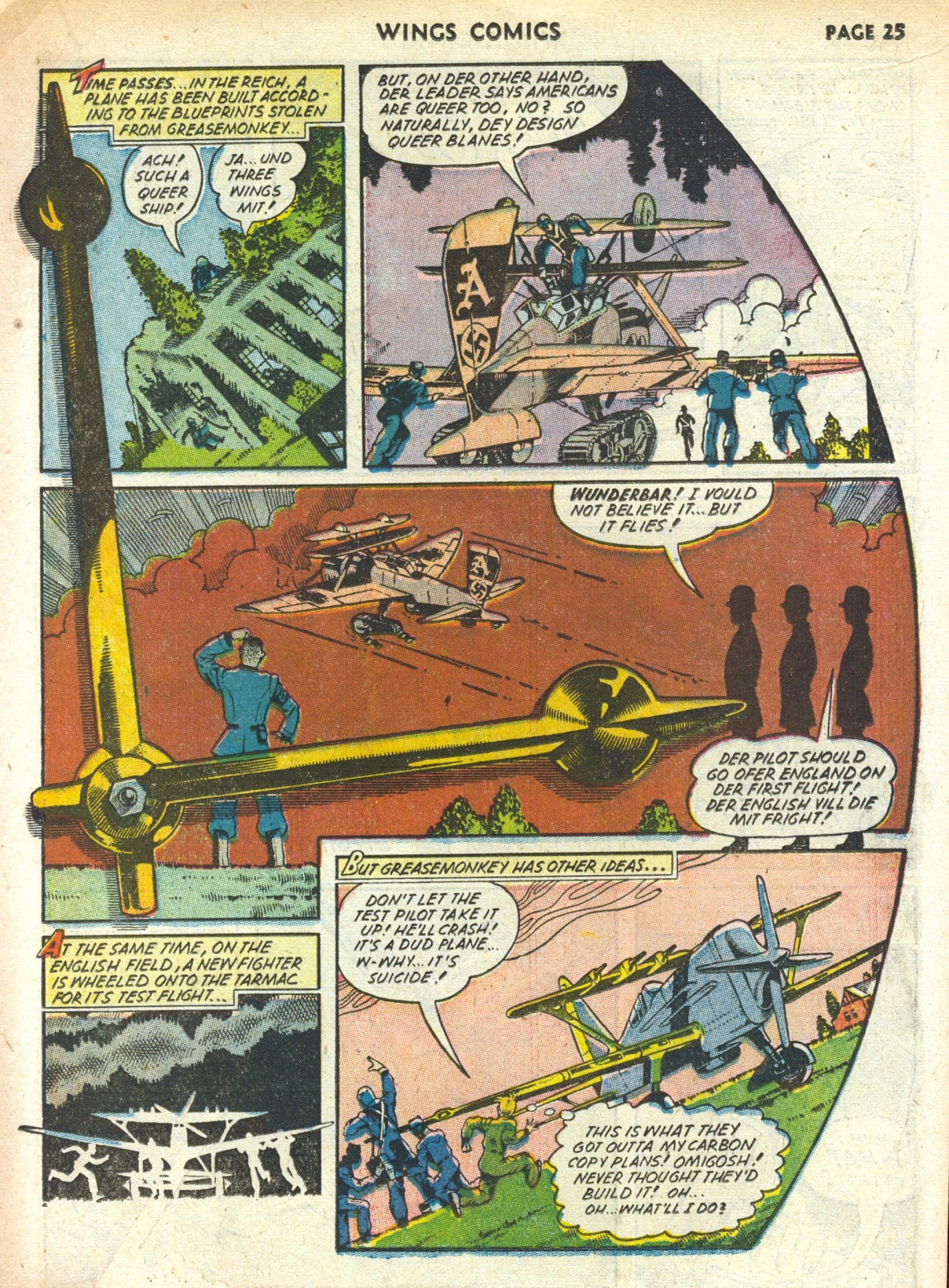 Read online Wings Comics comic -  Issue #30 - 27