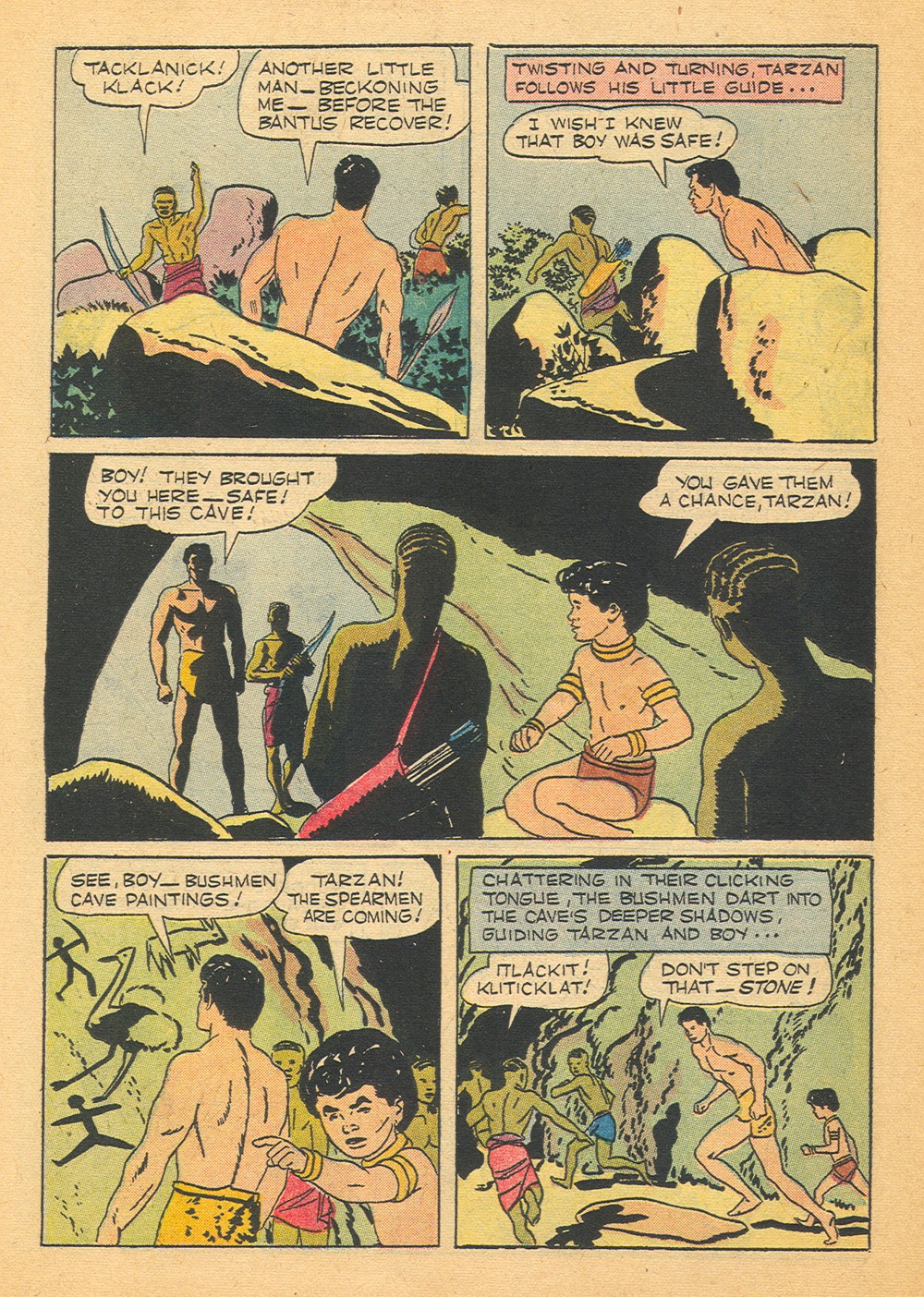 Read online Tarzan (1948) comic -  Issue #95 - 26