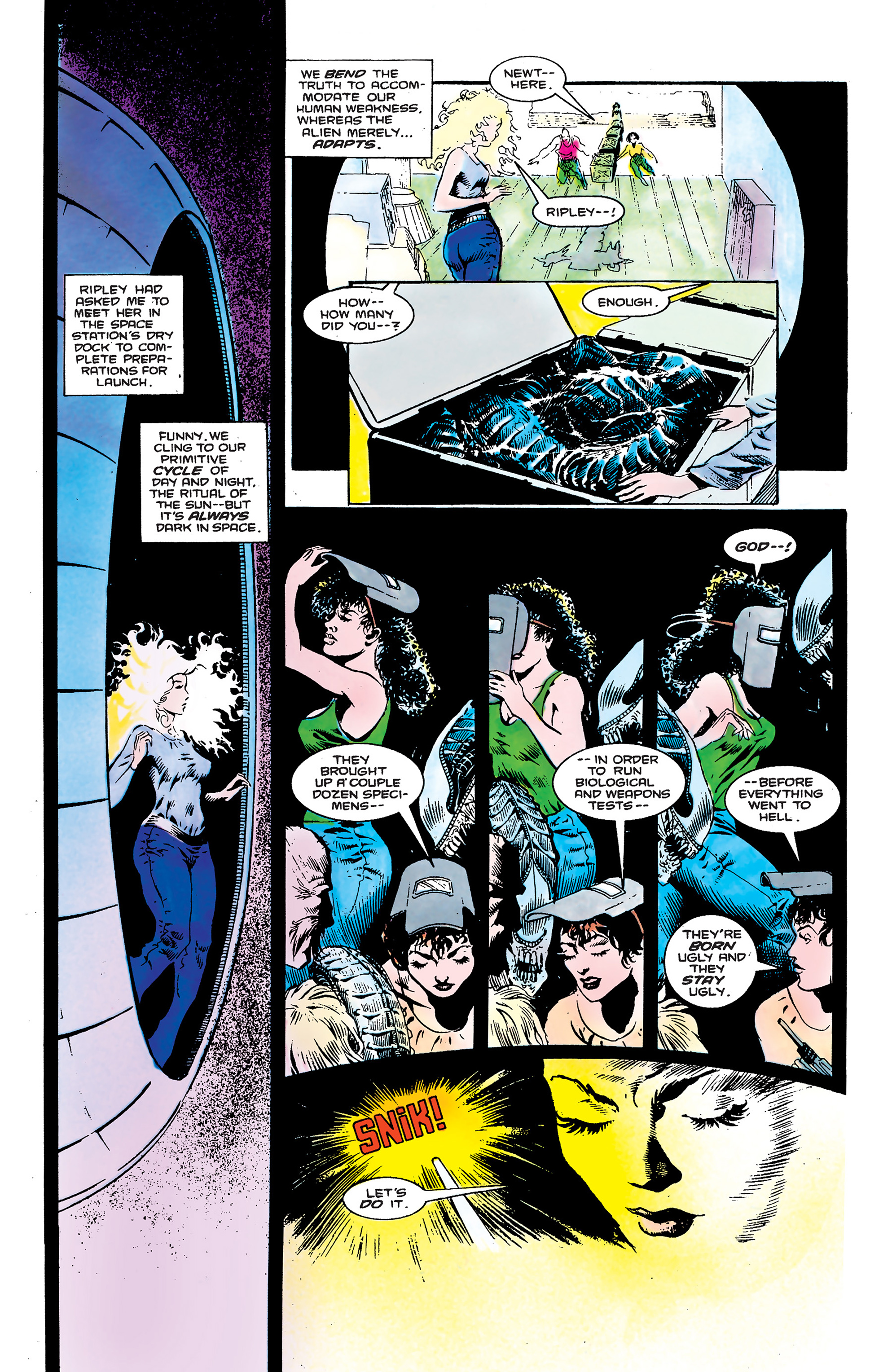Read online Aliens: The Essential Comics comic -  Issue # TPB (Part 4) - 4