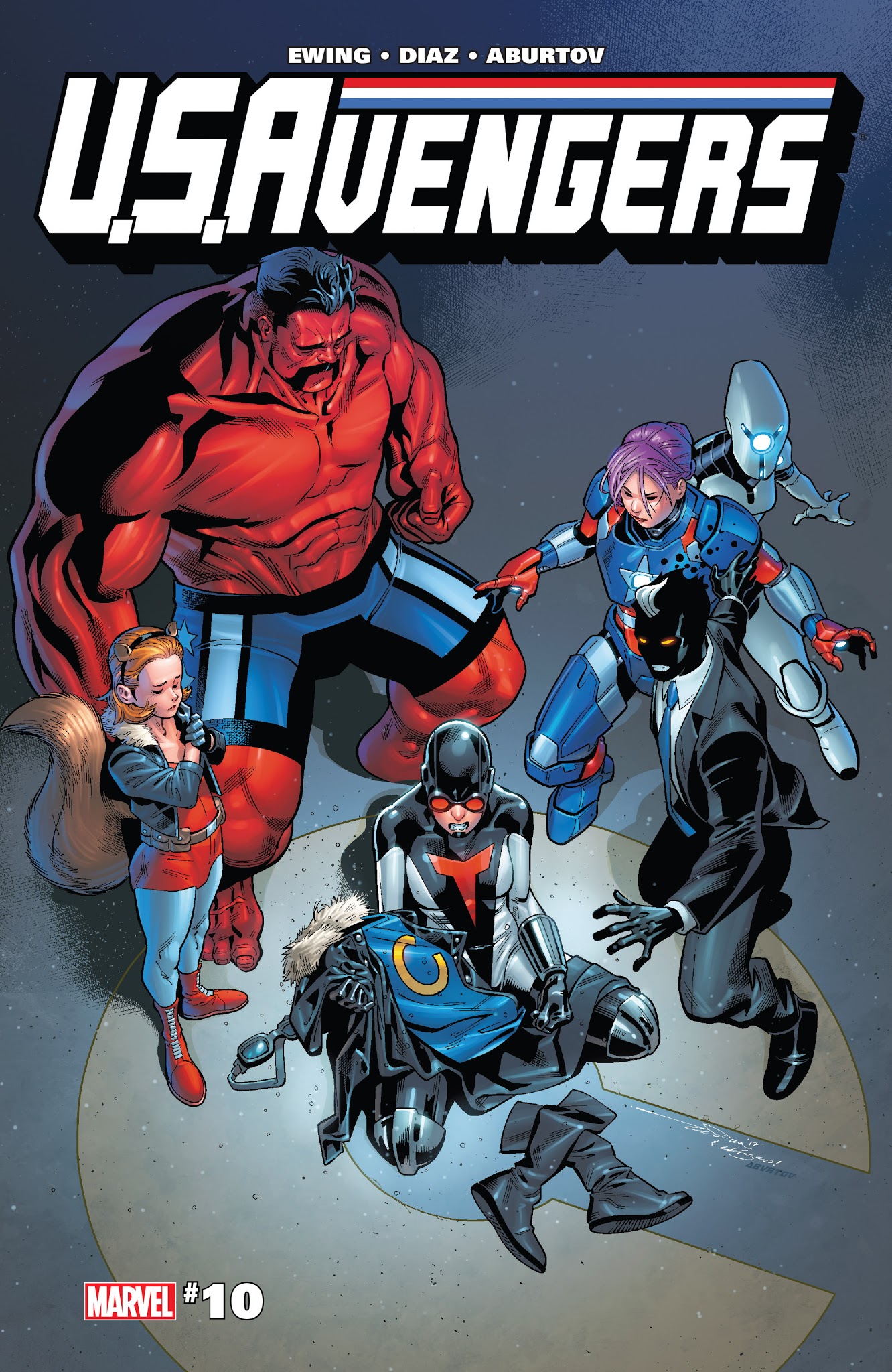 Read online U.S.Avengers comic -  Issue #10 - 1