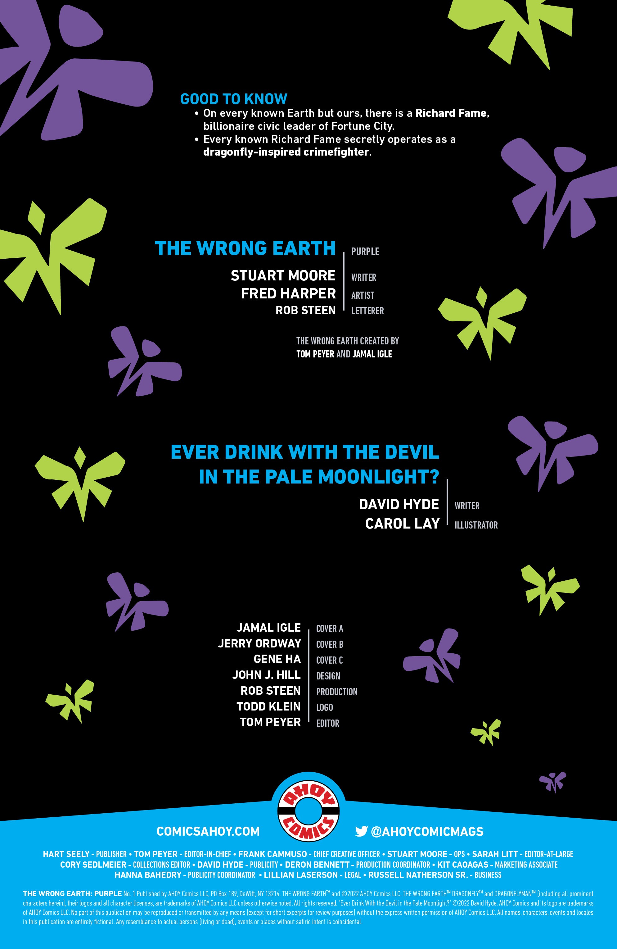 Read online The Wrong Earth: Purple comic -  Issue # Full - 2