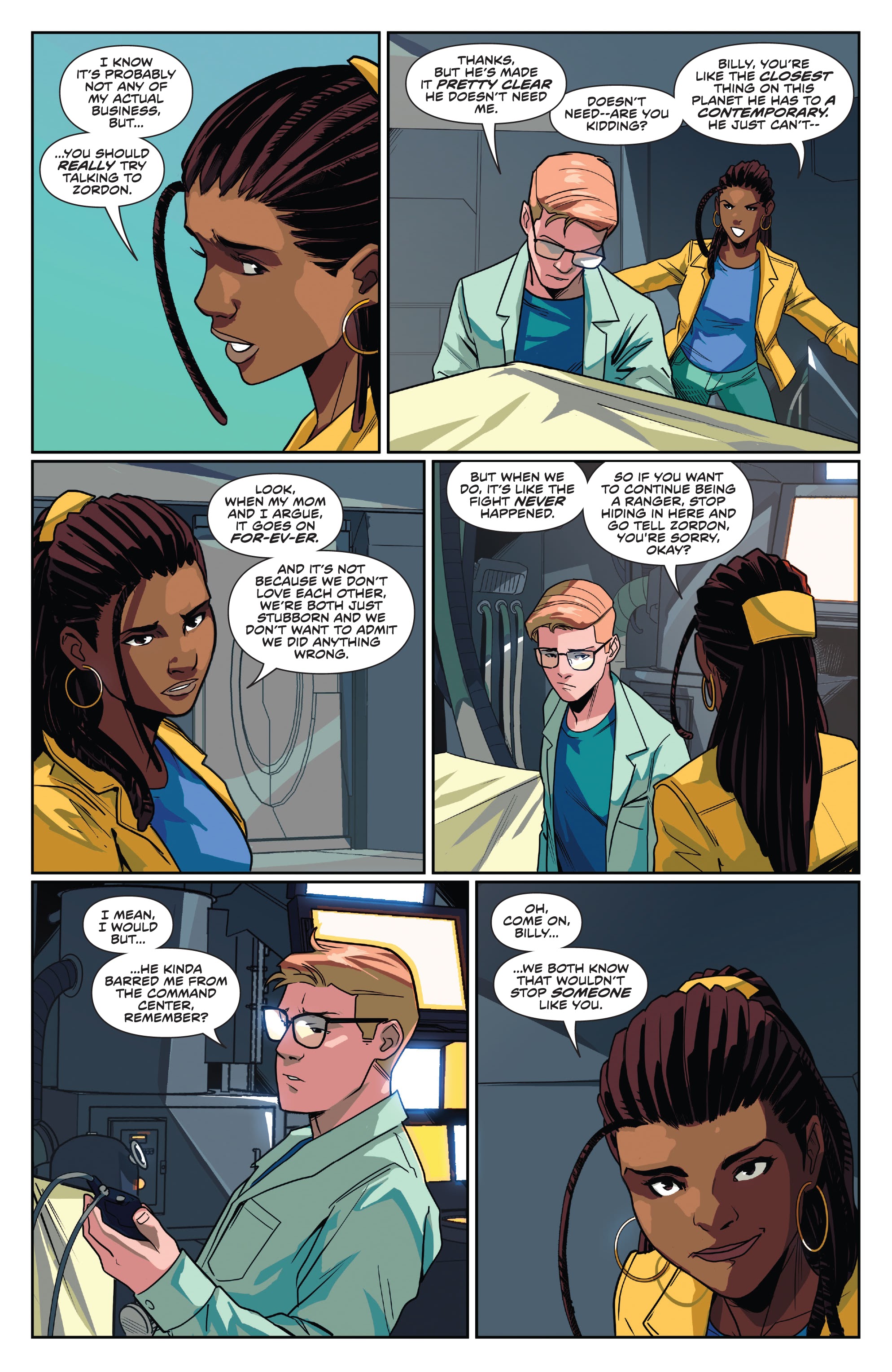 Read online Mighty Morphin comic -  Issue #12 - 14
