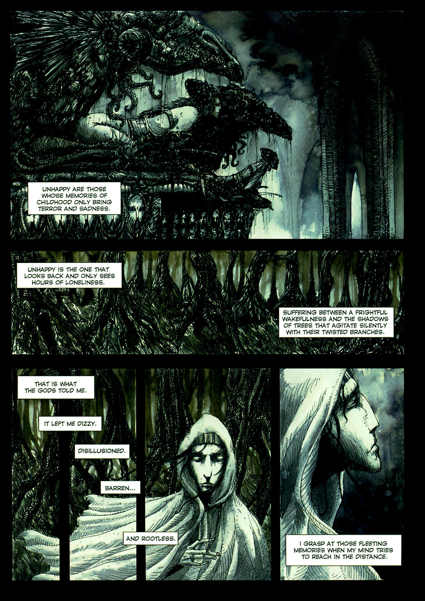Read online H.P. Lovecraft - The Temple comic -  Issue # Full - 4