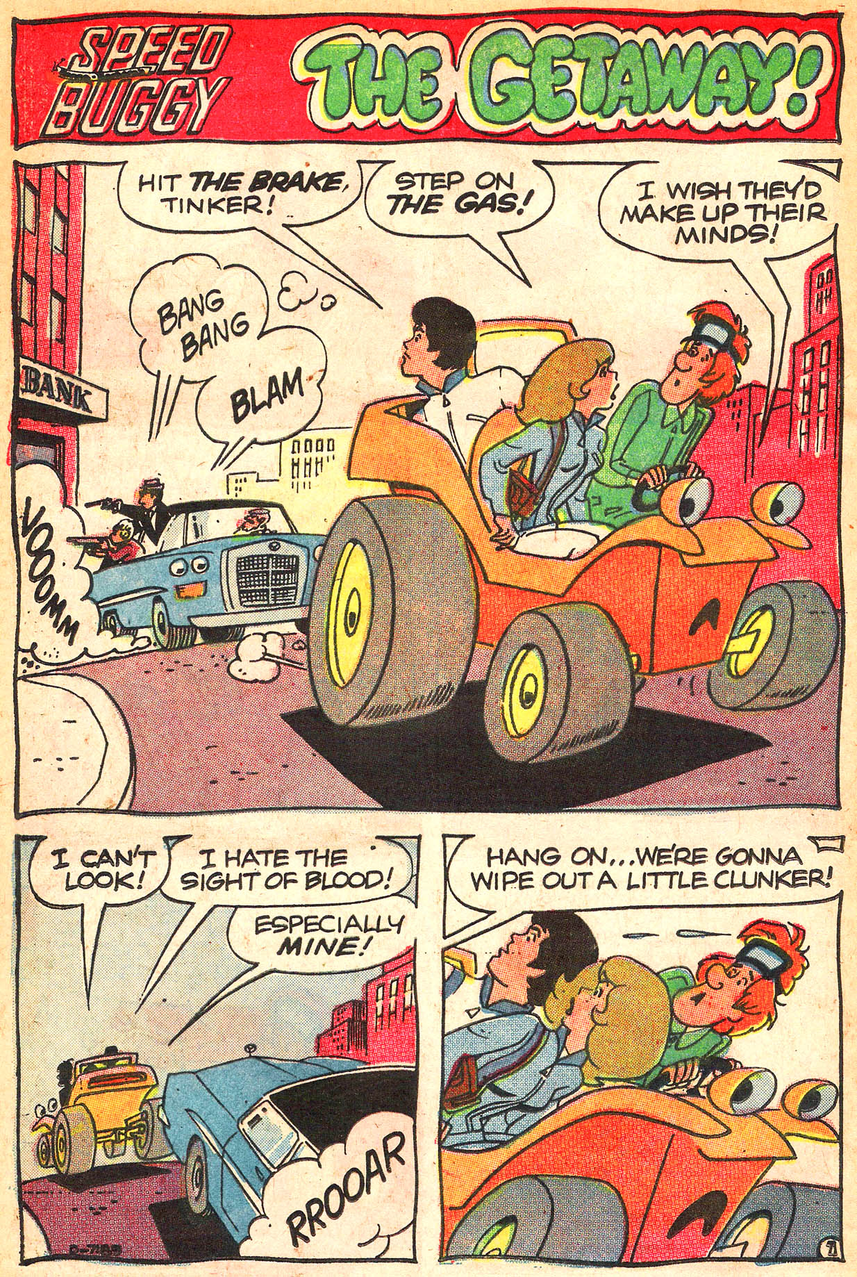 Read online Speed Buggy comic -  Issue #3 - 12