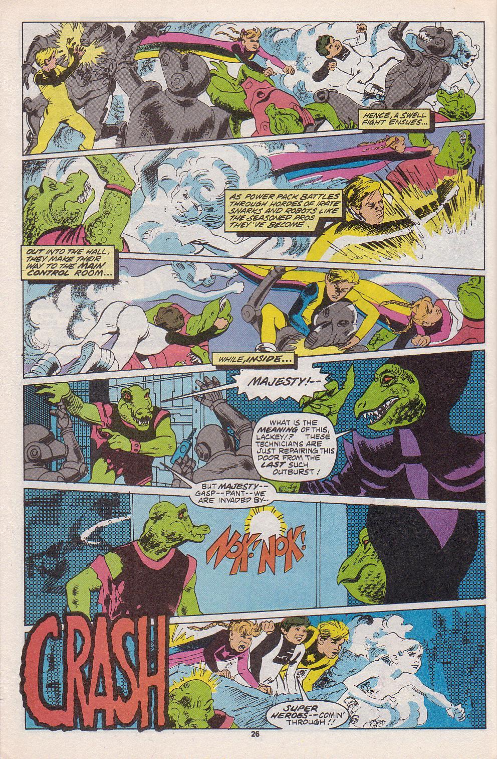 Read online Power Pack (1984) comic -  Issue #51 - 21