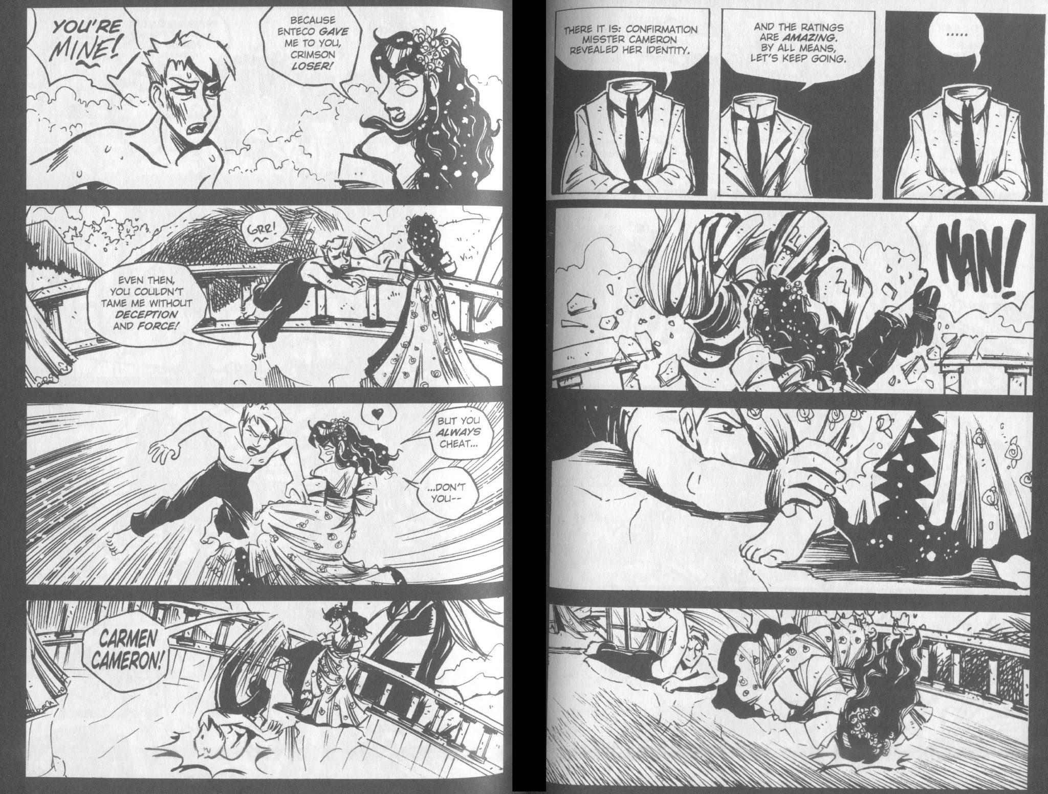 Read online Rumble Girls: Silky Warrior Tansie comic -  Issue #6 - 9