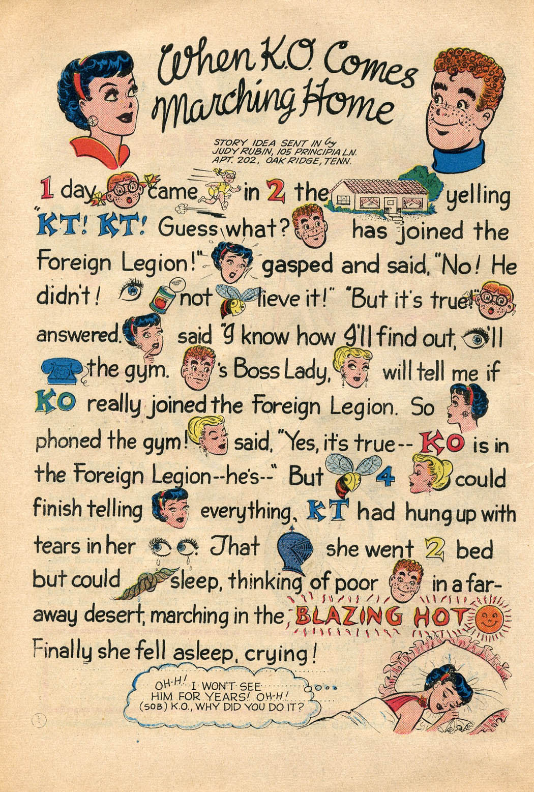 Read online Katy Keene (1949) comic -  Issue #50 - 10