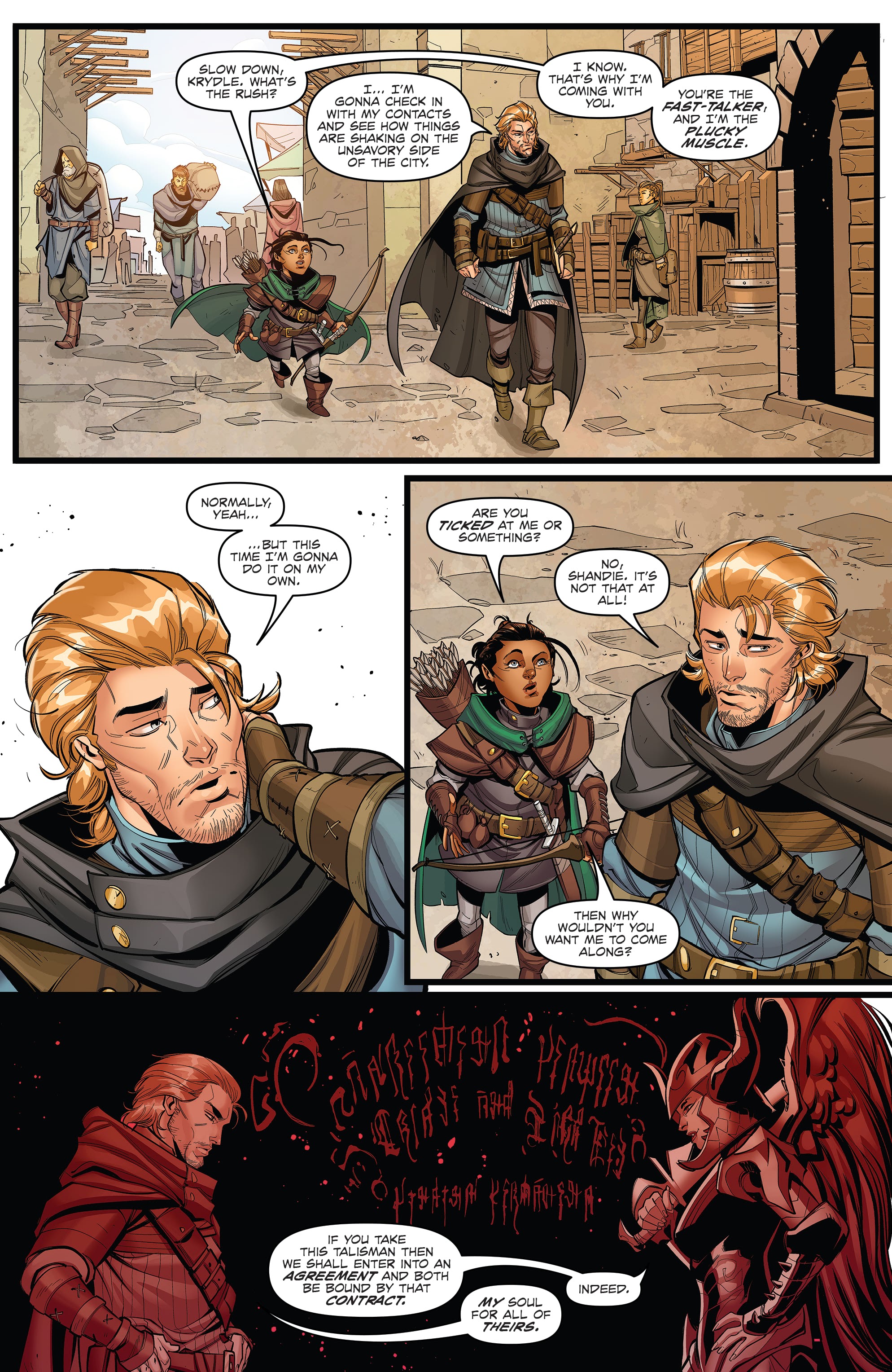 Read online Dungeons and Dragons Mindbreaker comic -  Issue #1 - 5