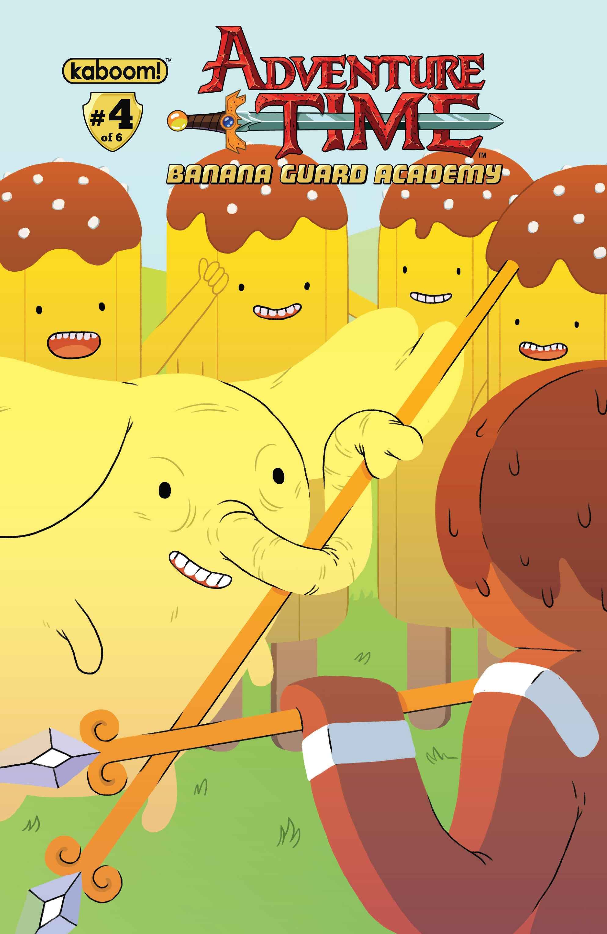 Read online Adventure Time: Banana Guard Academ comic -  Issue #4 - 1