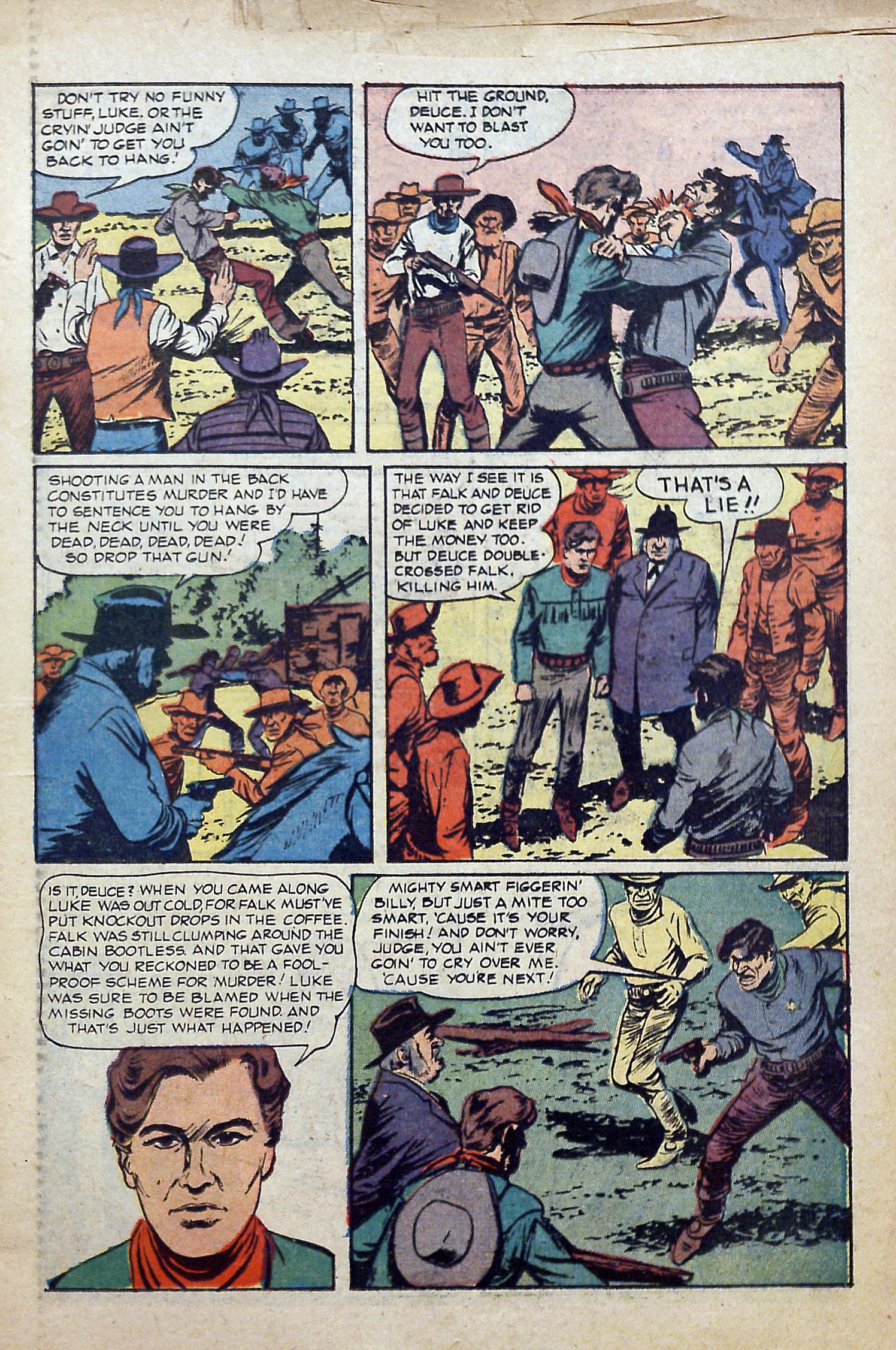 Read online Billy the Kid Adventure Magazine comic -  Issue #17 - 11