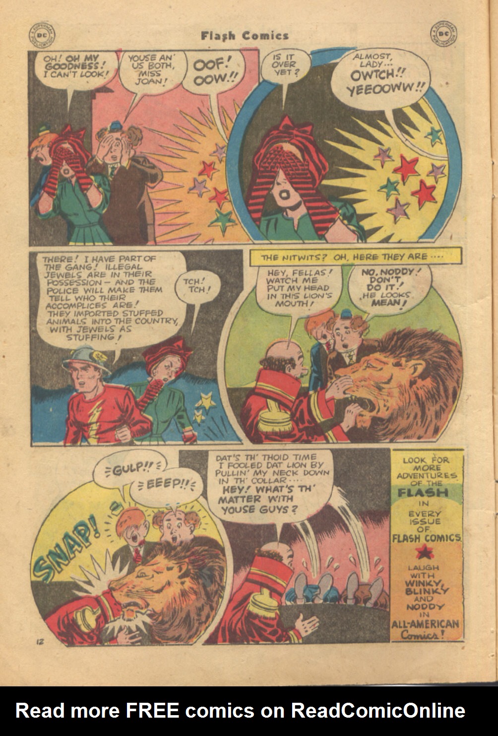 Read online Flash Comics comic -  Issue #74 - 14
