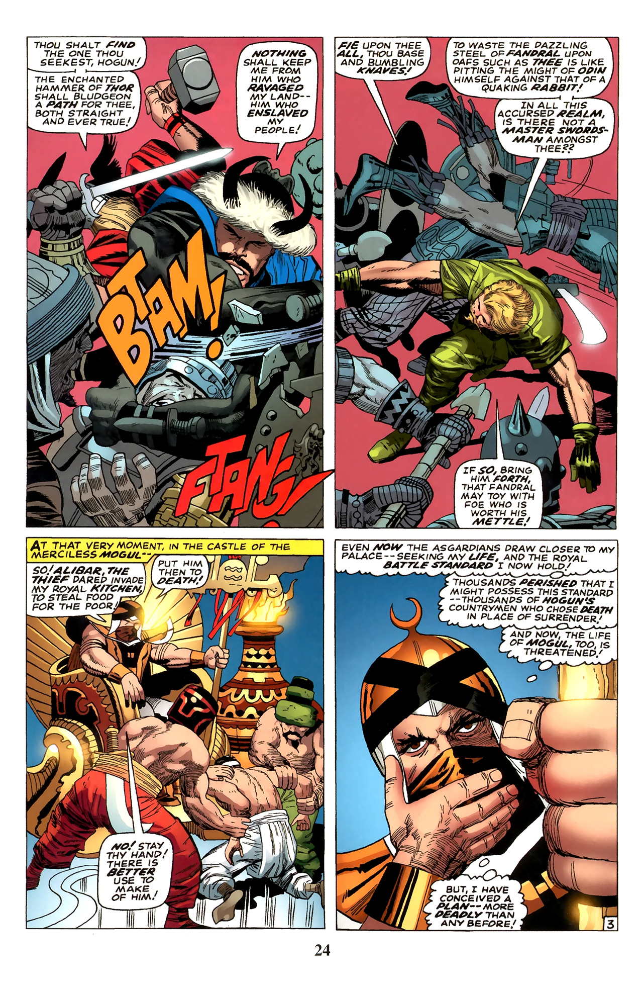 Read online Thor: Tales of Asgard by Stan Lee & Jack Kirby comic -  Issue #6 - 26
