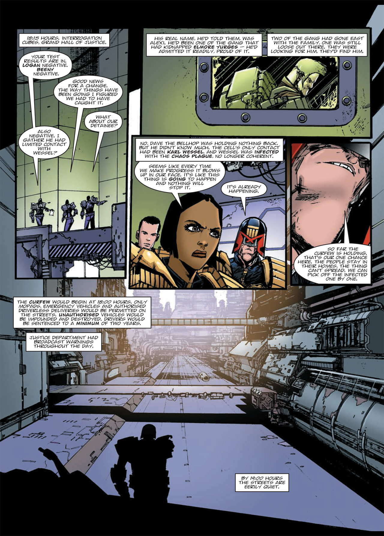 Read online Judge Dredd: Day of Chaos: Endgame comic -  Issue # TPB (Part 2) - 22