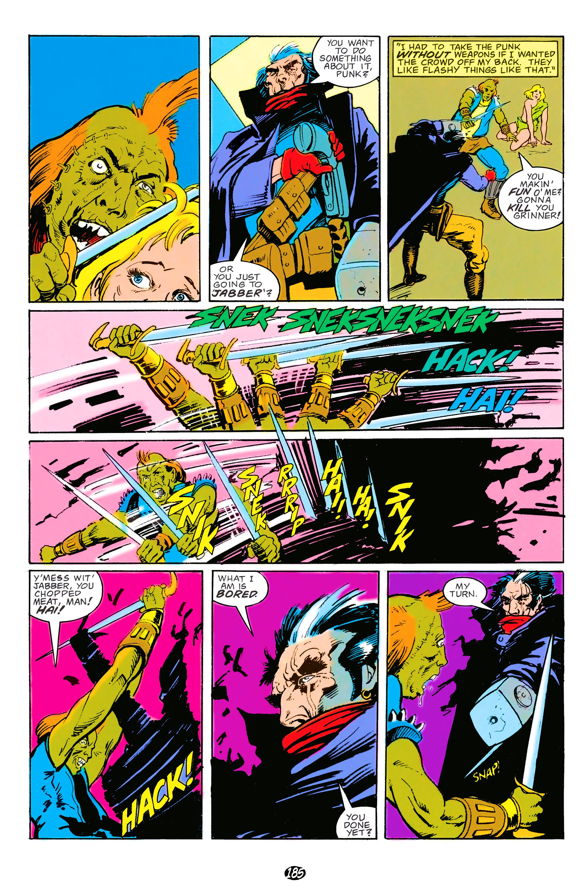 Read online Grimjack comic -  Issue # _TPB 2 - 184