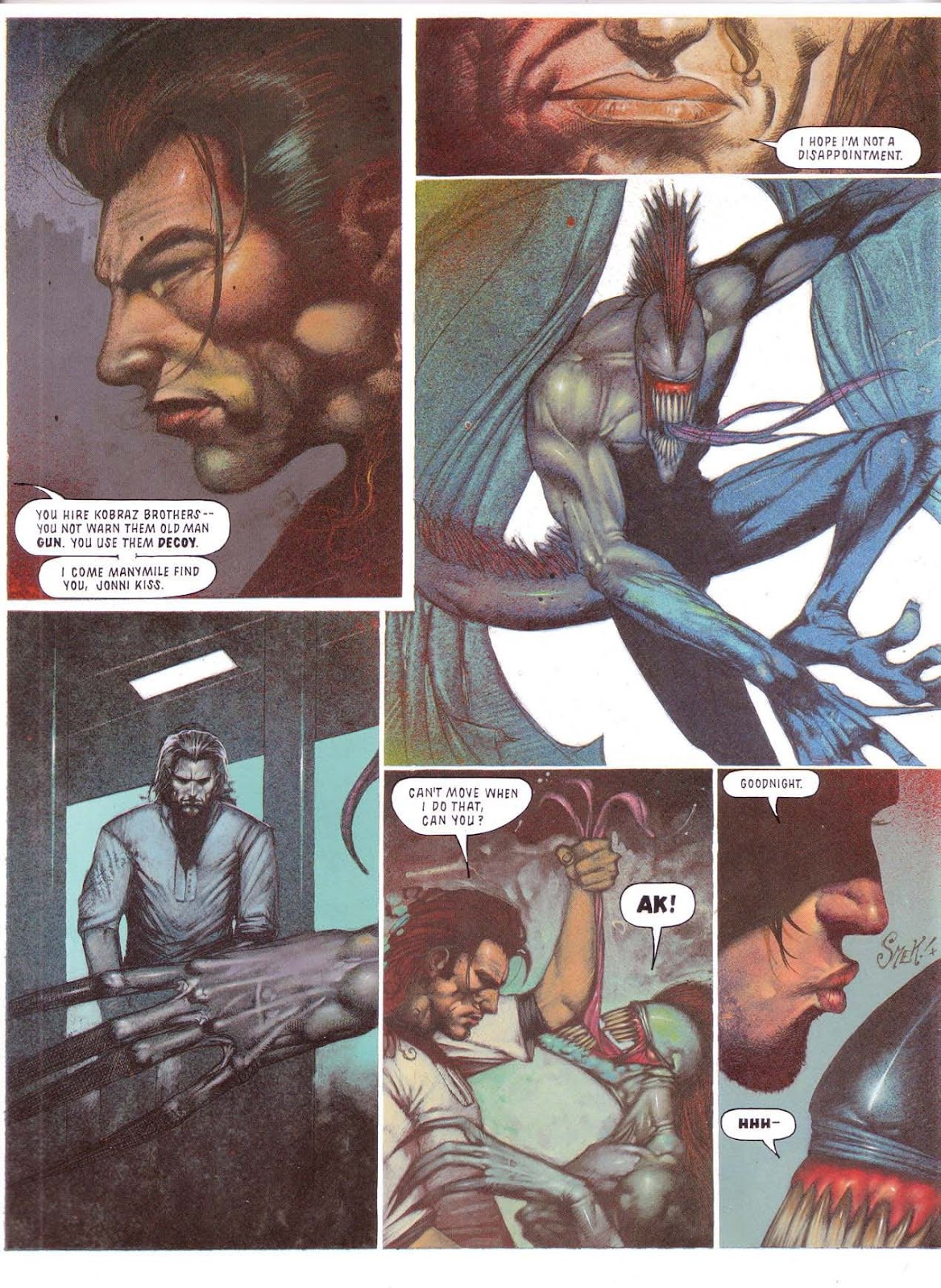 Judge Dredd: Goodnight Kiss issue TPB - Page 36