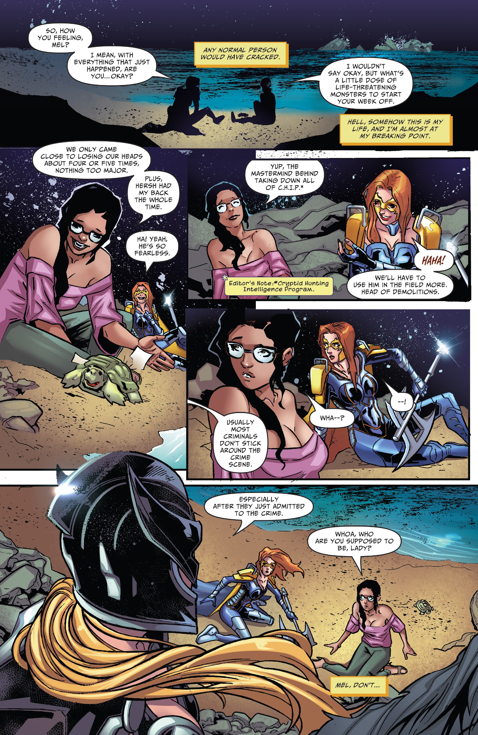 Read online Belle vs The Black Knight comic -  Issue # Full - 9