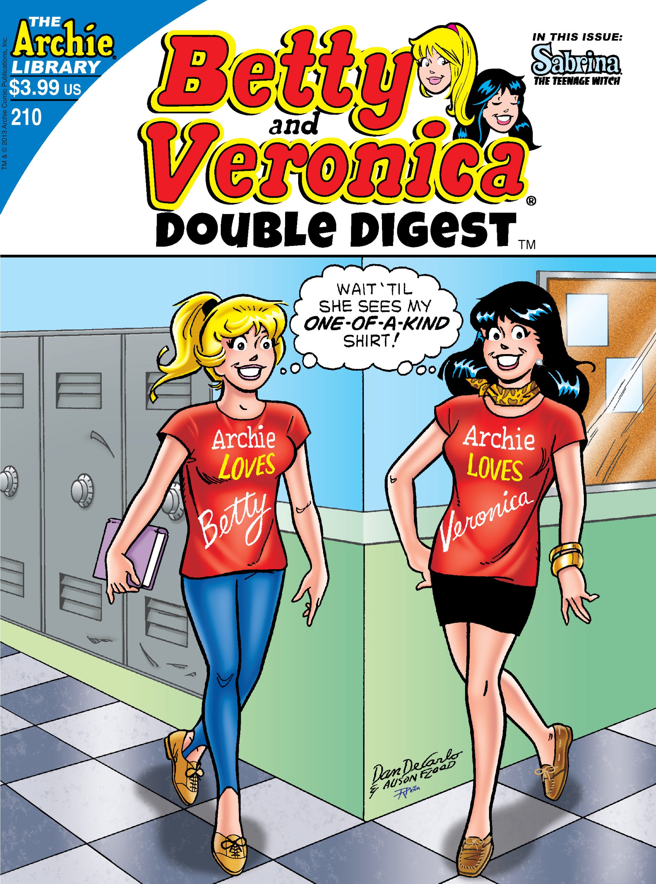 Read online Betty and Veronica Double Digest comic -  Issue #210 - 1