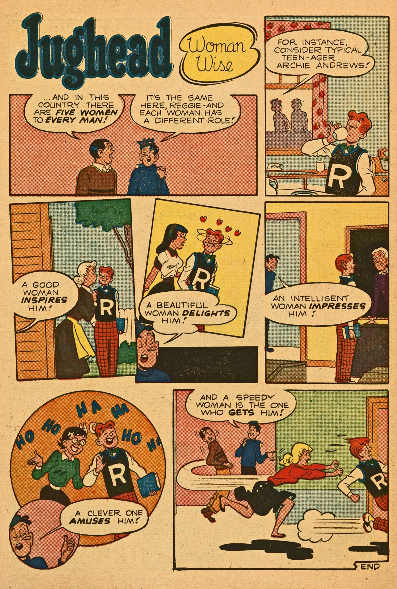Read online Archie's Joke Book Magazine comic -  Issue #42 - 38