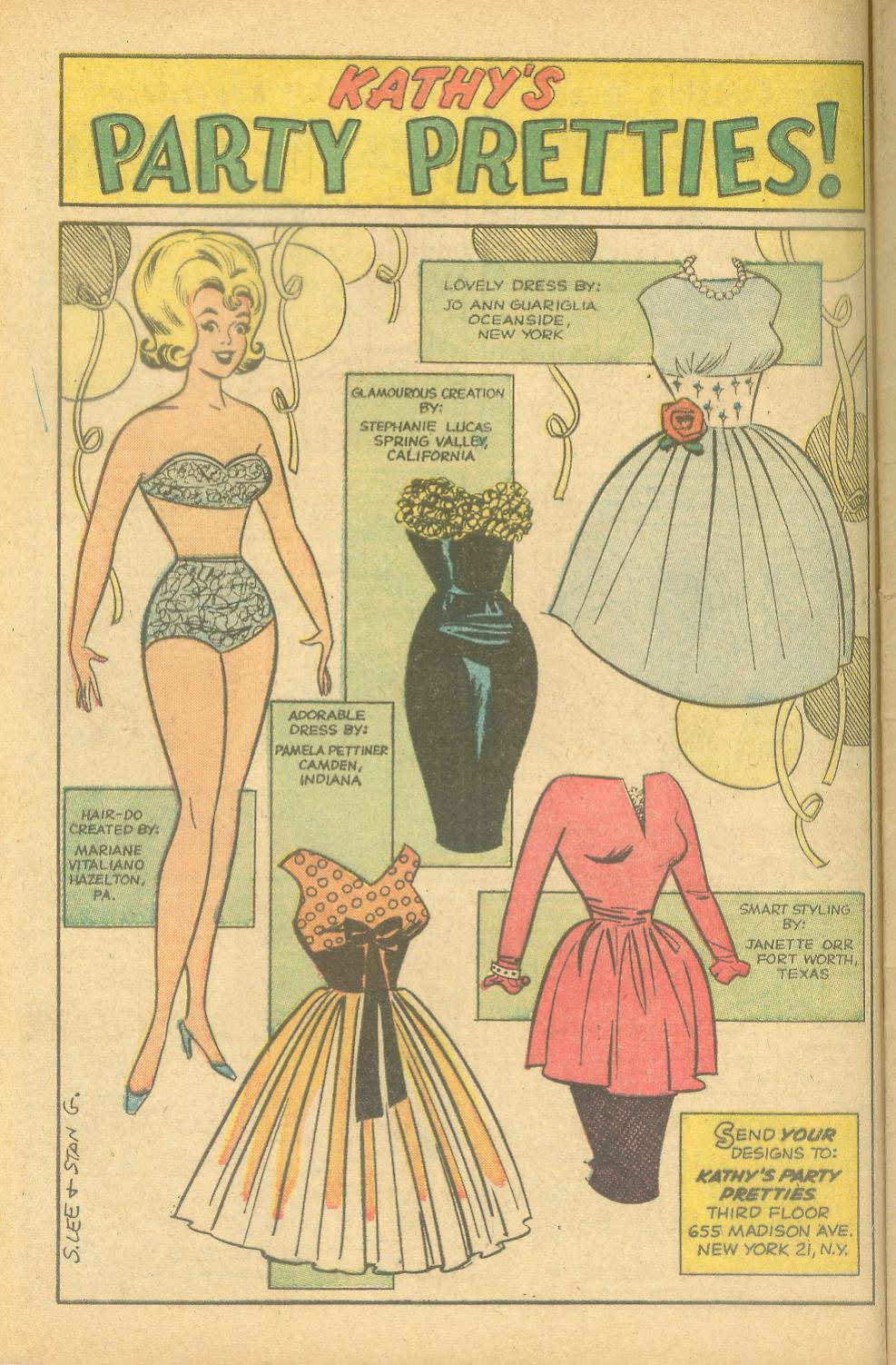 Read online Kathy (1959) comic -  Issue #20 - 8