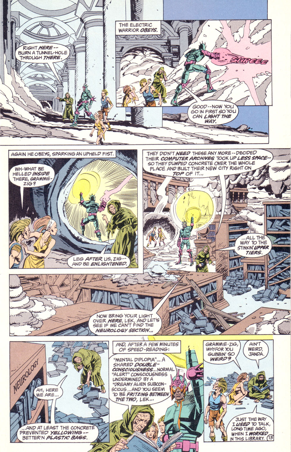 Read online Electric Warrior comic -  Issue #11 - 14