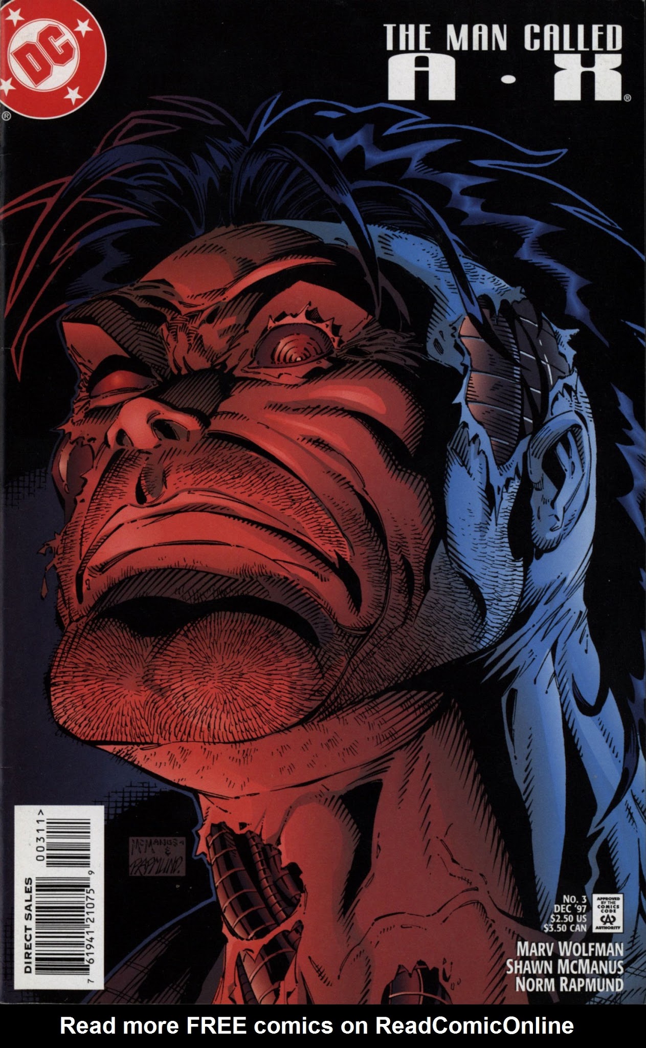 Read online The Man Called A-X comic -  Issue #3 - 1